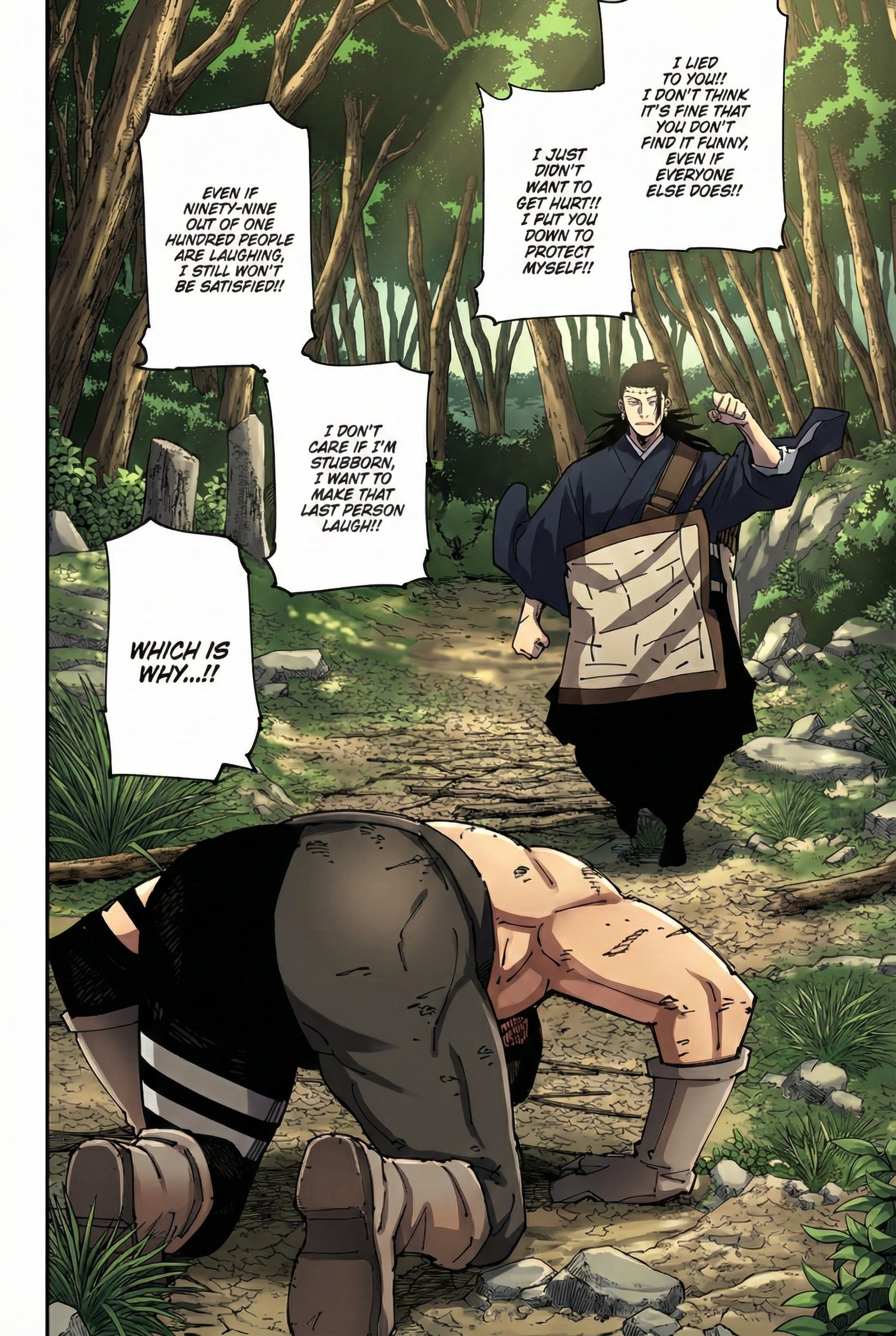 Jujutsu Kaisen Chapter 241 Page 18 - Colored Manga Panel