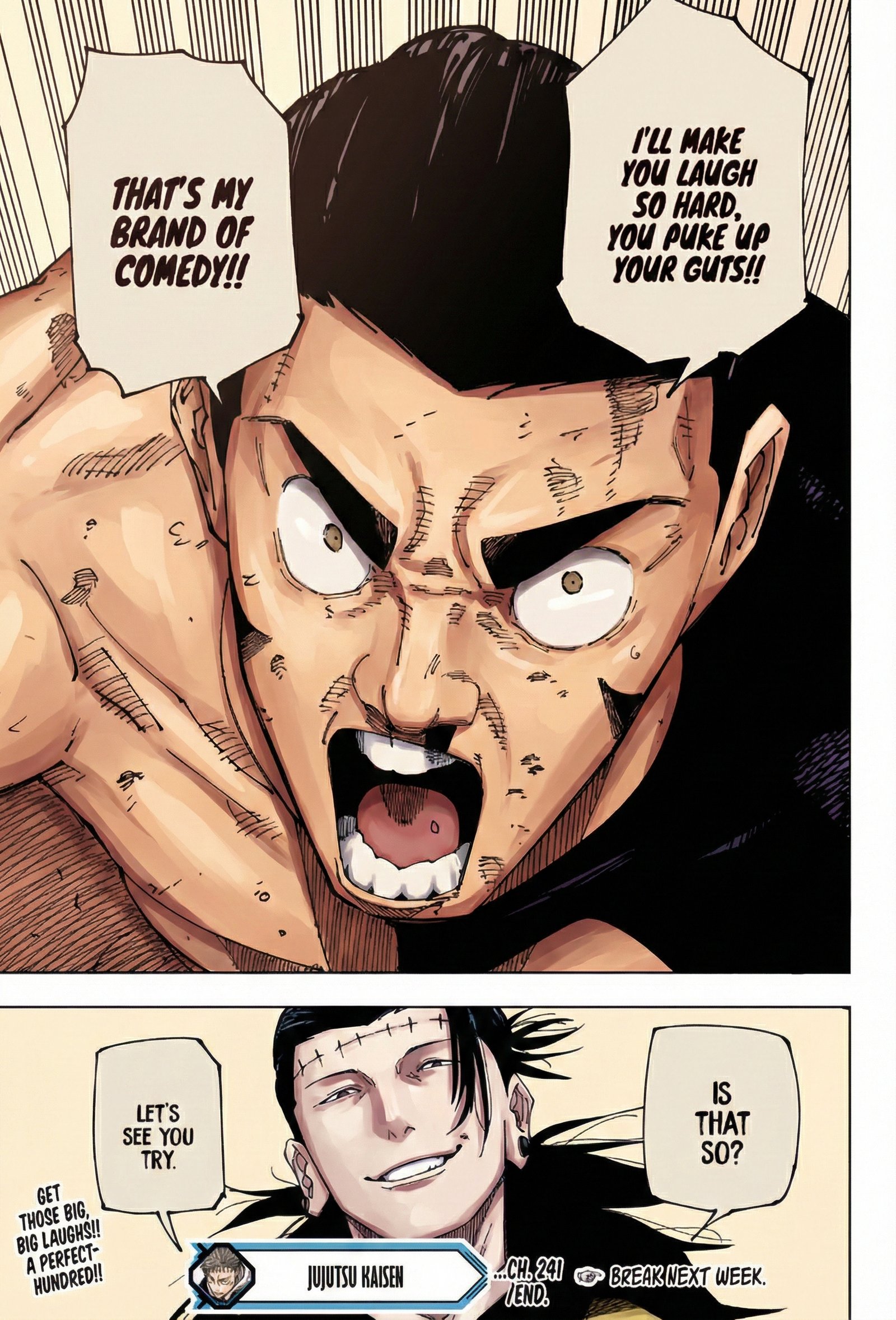 Jujutsu Kaisen Chapter 241 Page 19 - Colored Manga Panel