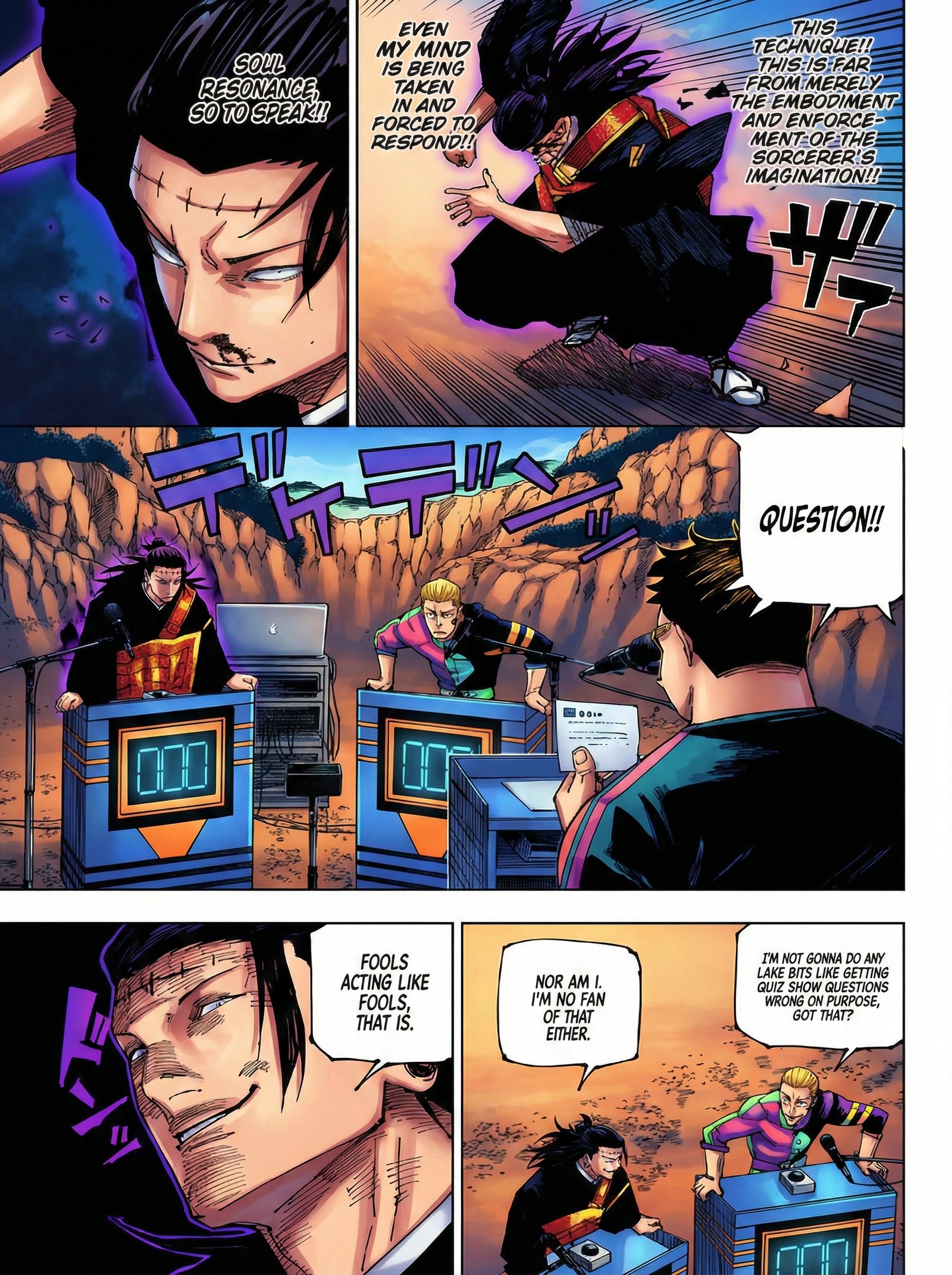Jujutsu Kaisen Chapter 242 Page 8 - Colored Manga Panel