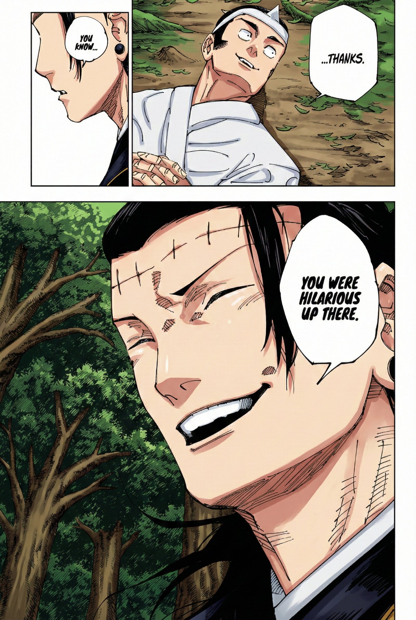 Jujutsu Kaisen Chapter 243 Page 13 - Colored Manga Panel