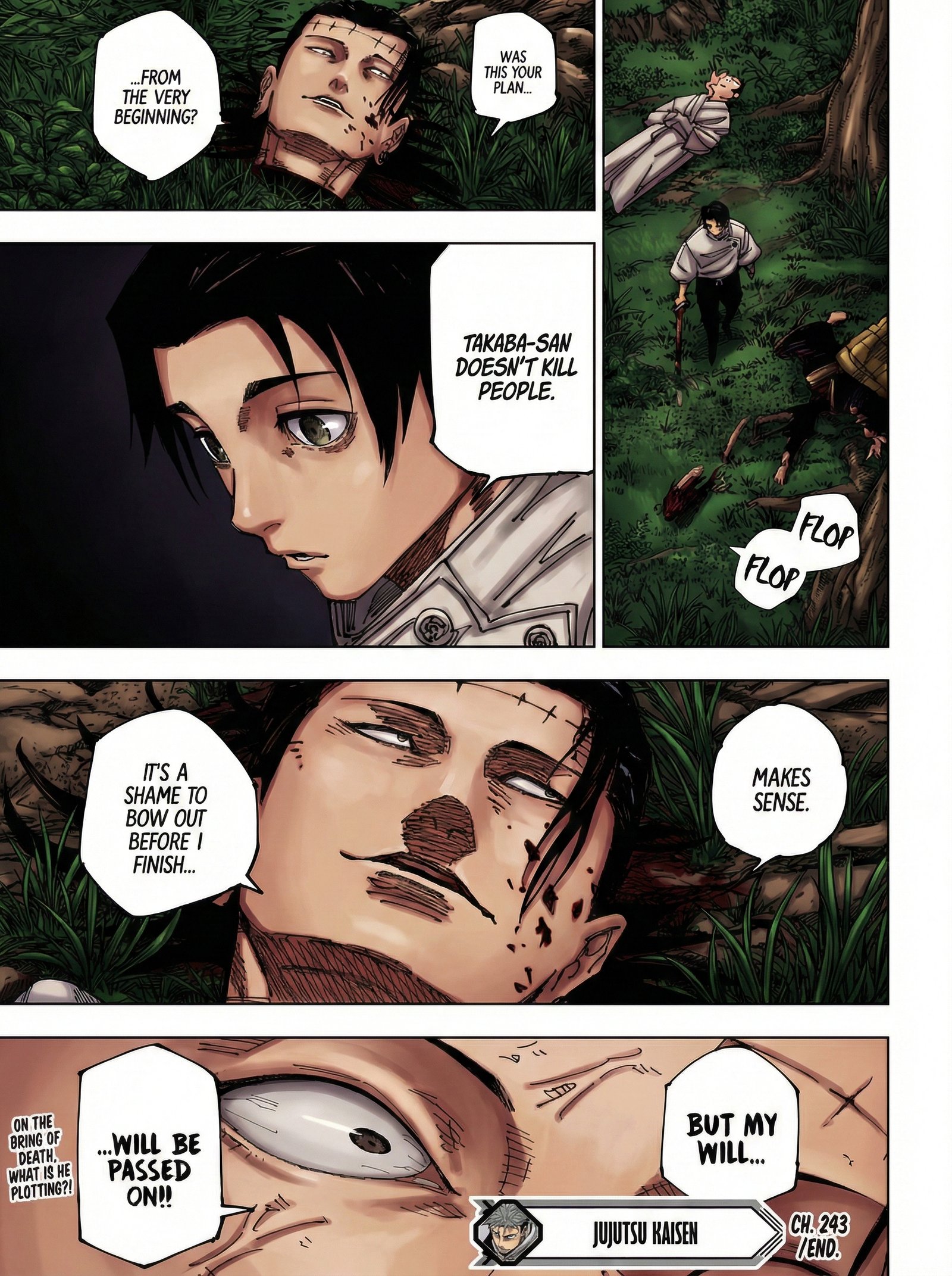 Jujutsu Kaisen Chapter 243 Page 17 - Colored Manga Panel
