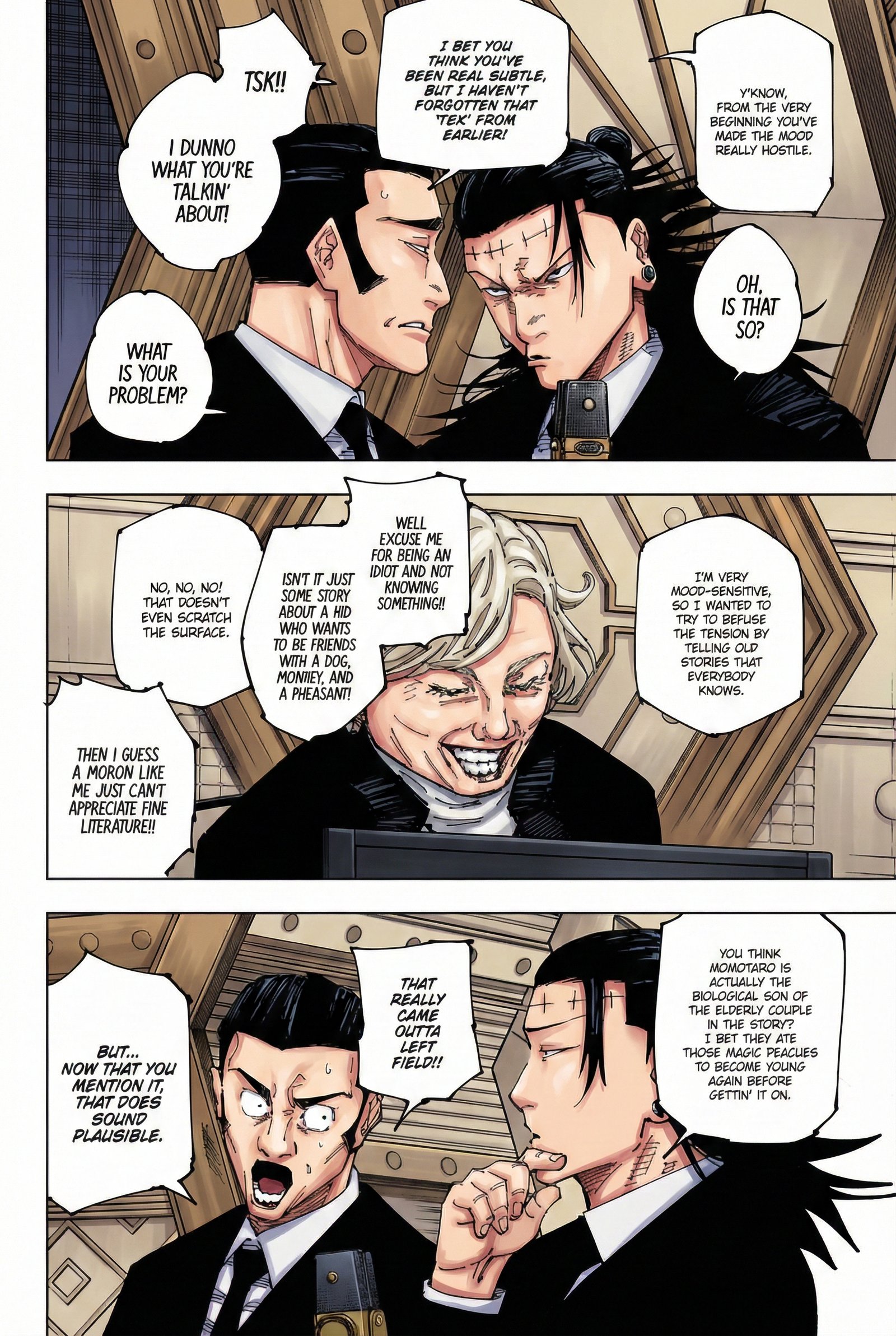 Jujutsu Kaisen Chapter 243 Page 4 - Colored Manga Panel