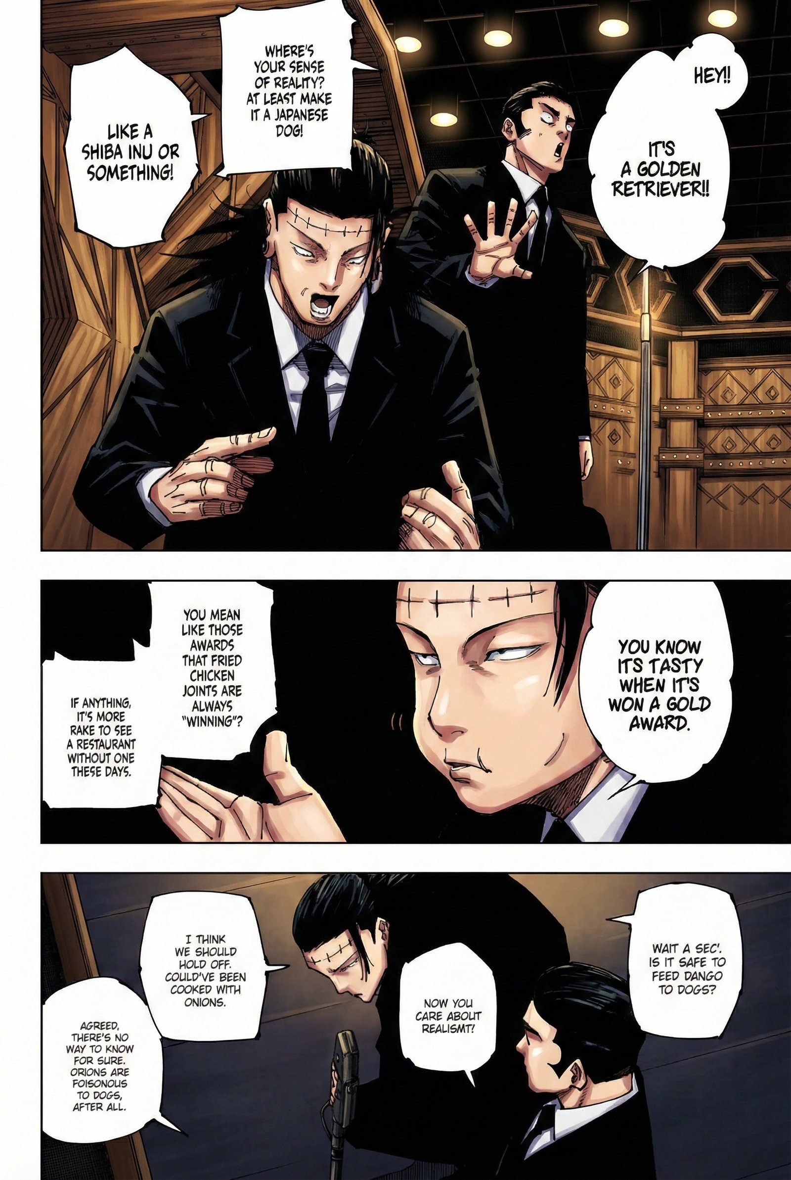 Jujutsu Kaisen Chapter 243 Page 6 - Colored Manga Panel