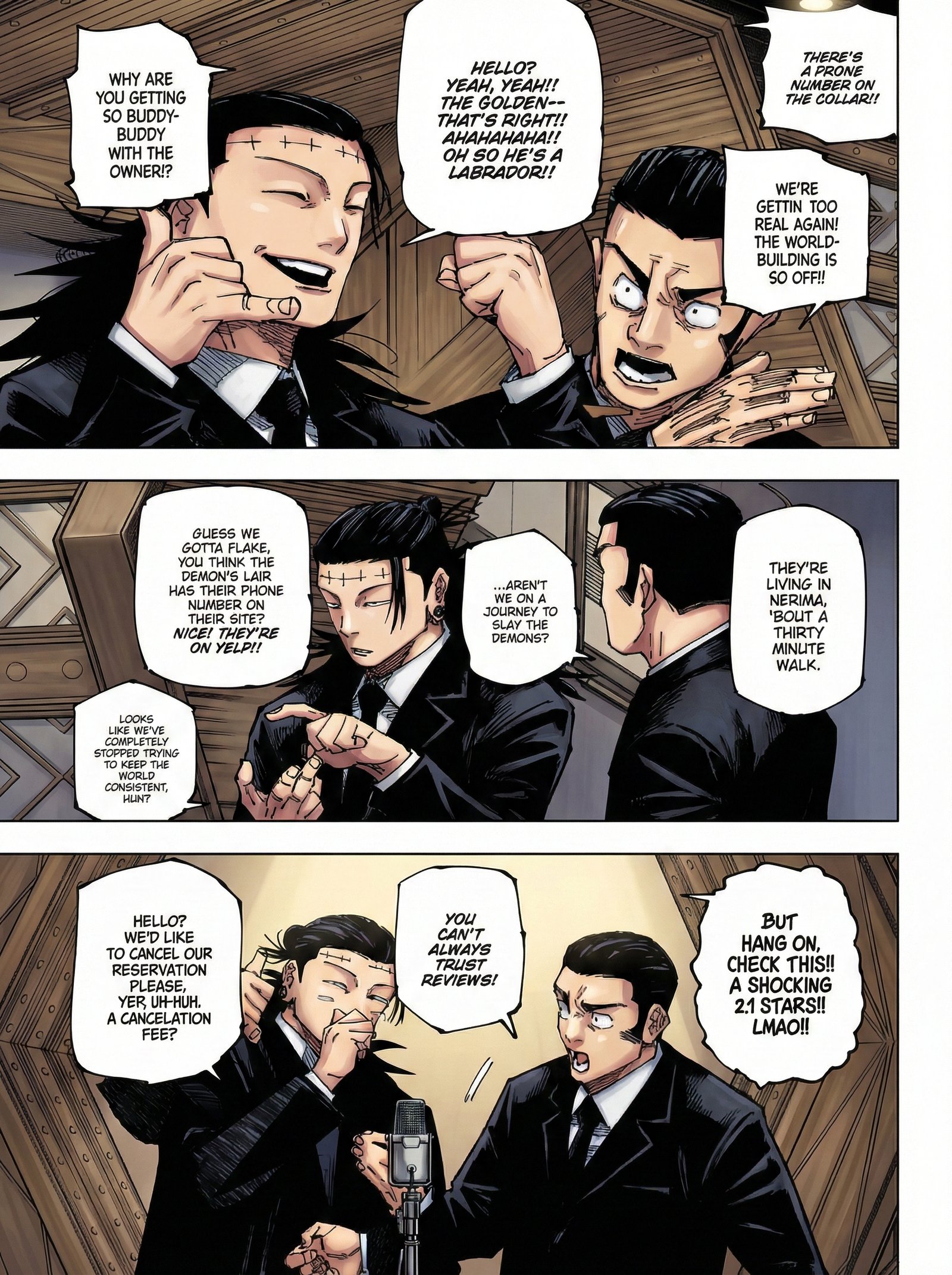 Jujutsu Kaisen Chapter 243 Page 7 - Colored Manga Panel