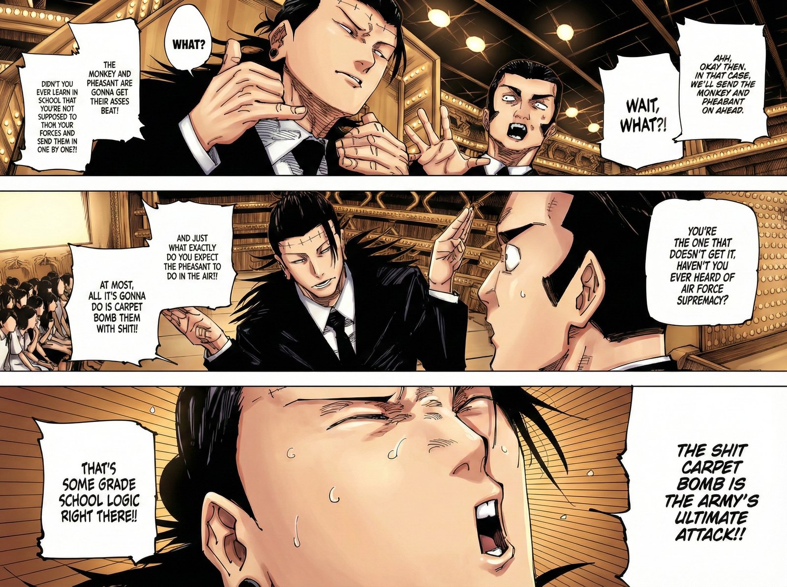 Jujutsu Kaisen Chapter 243 Page 9 - Colored Manga Panel