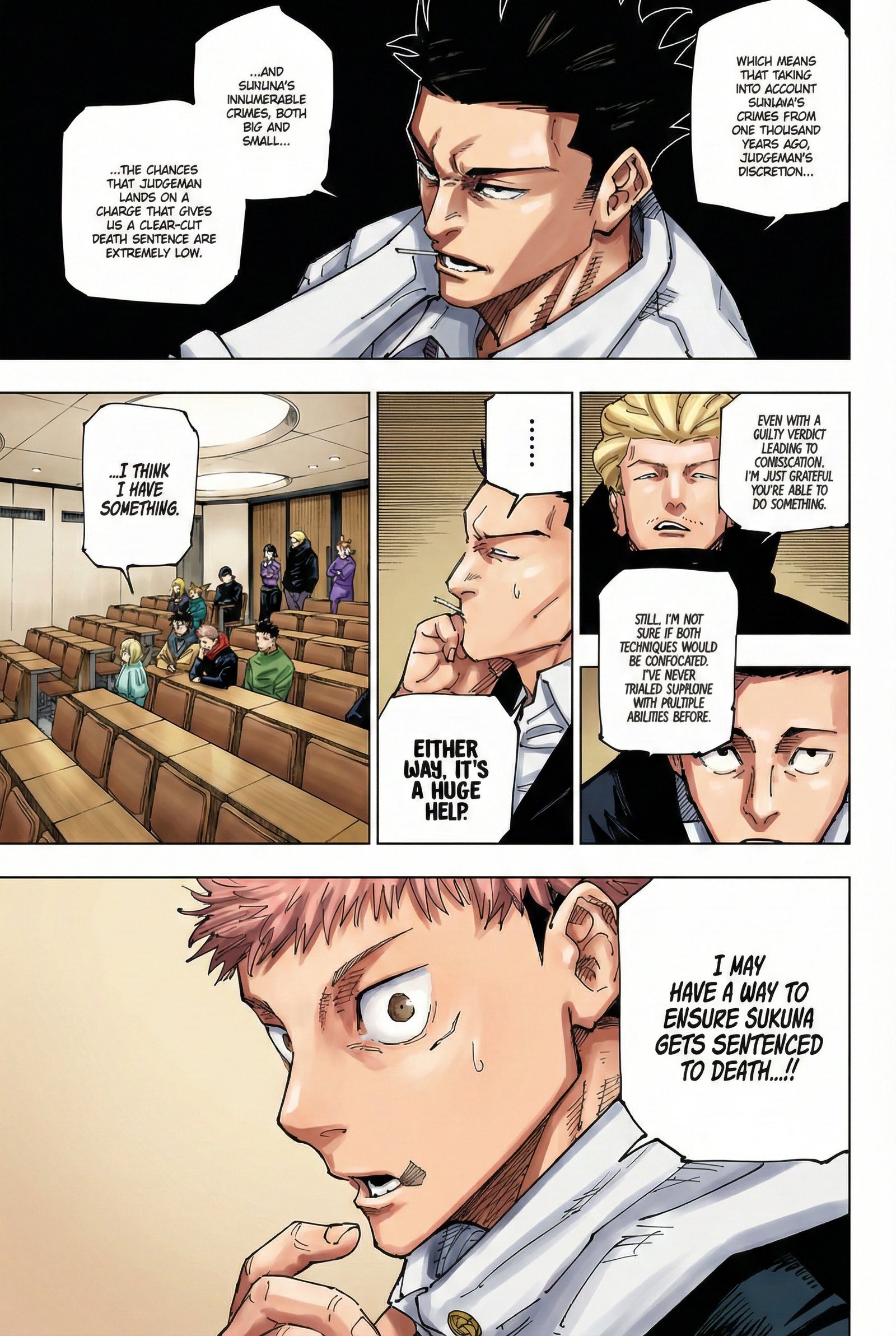 Jujutsu Kaisen Chapter 244 Page 10 - Colored Manga Panel