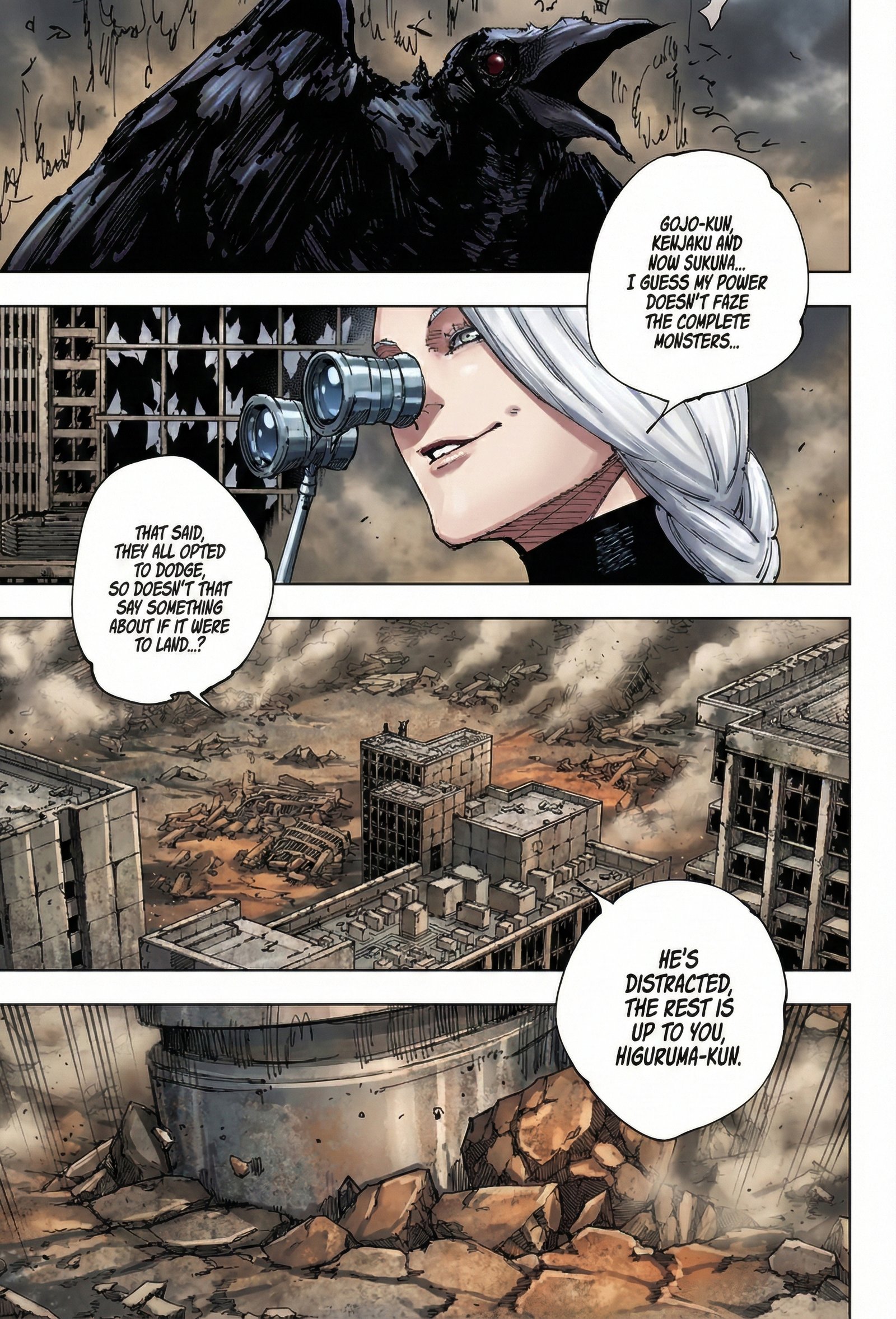 Jujutsu Kaisen Chapter 244 Page 12 - Colored Manga Panel