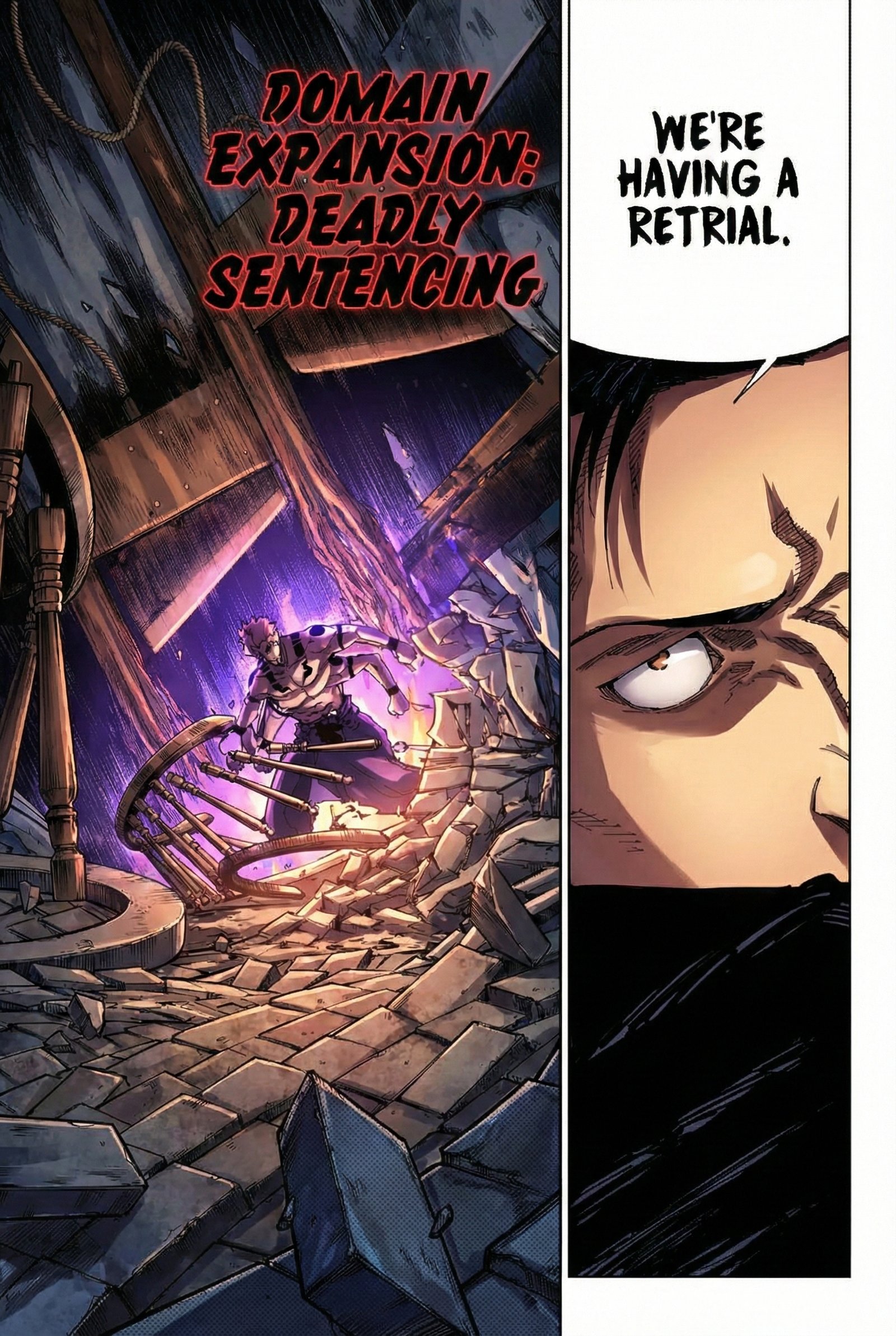 Jujutsu Kaisen Chapter 244 Page 16 - Colored Manga Panel