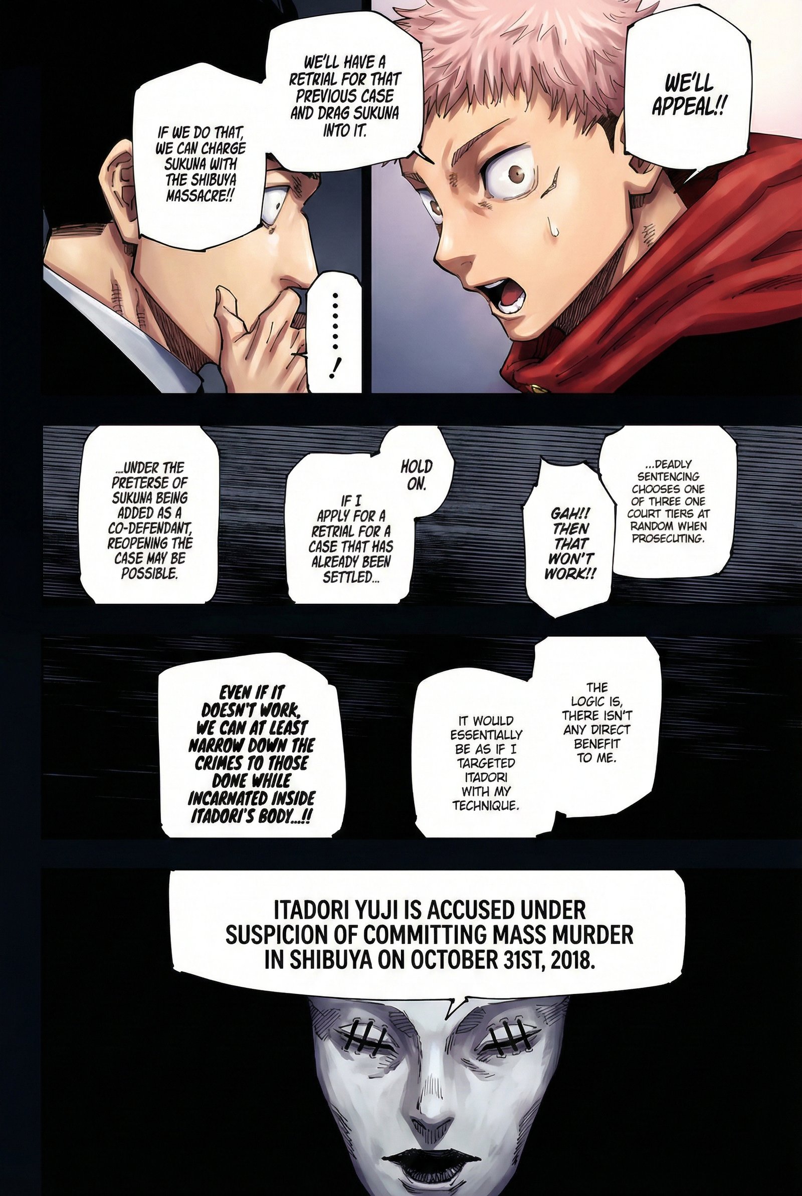 Jujutsu Kaisen Chapter 244 Page 17 - Colored Manga Panel