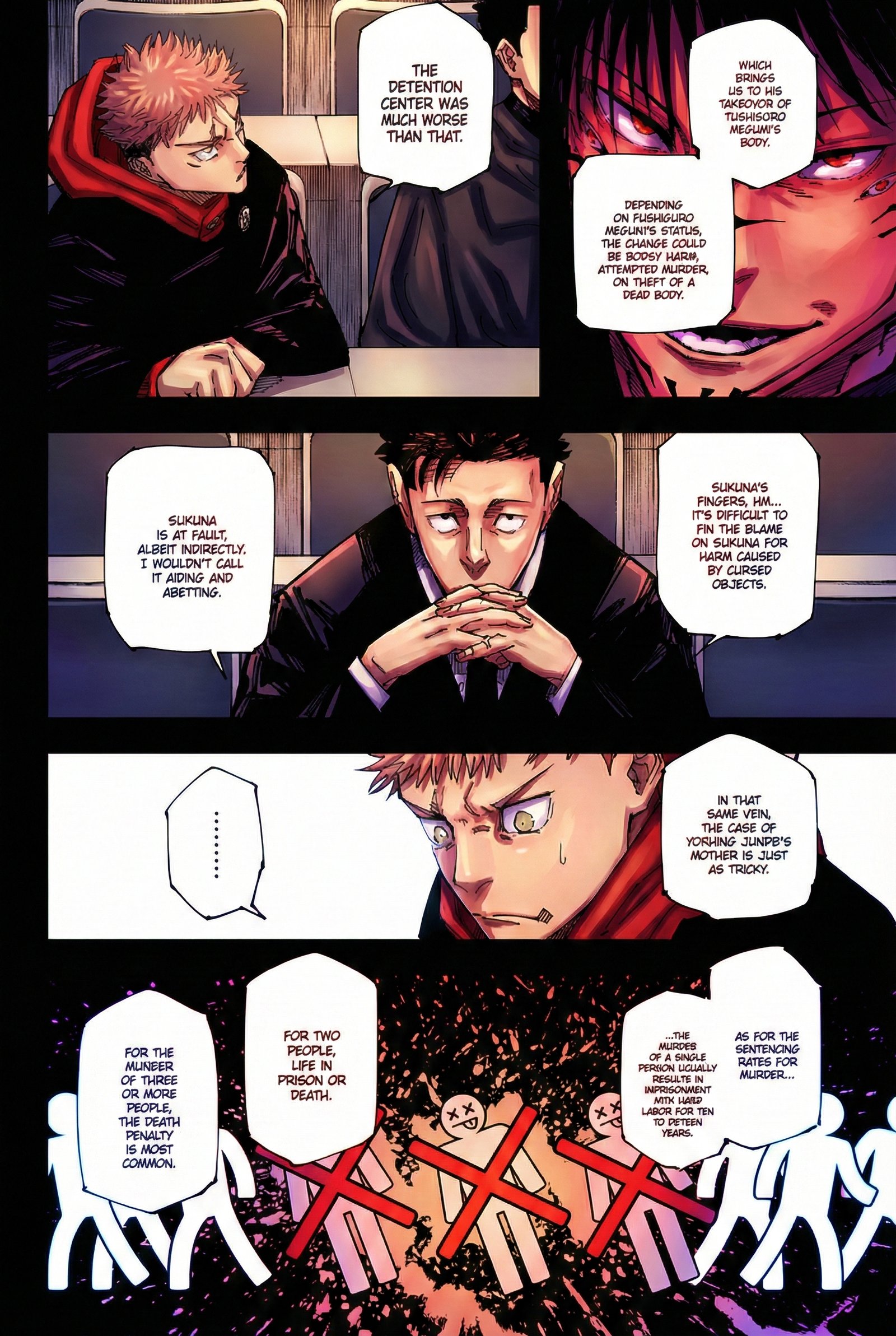 Jujutsu Kaisen Chapter 244 Page 6 - Colored Manga Panel