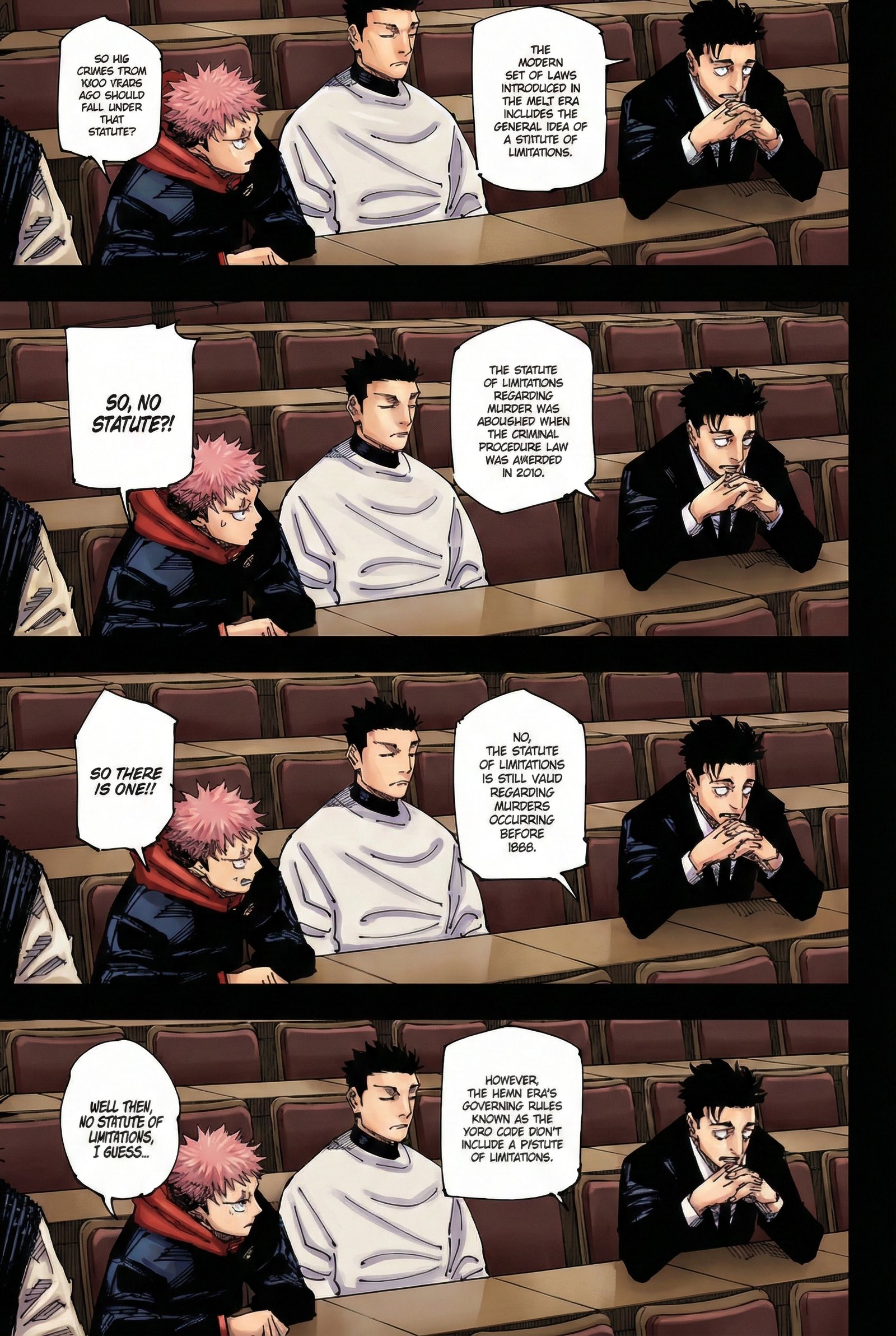 Jujutsu Kaisen Chapter 244 Page 8 - Colored Manga Panel