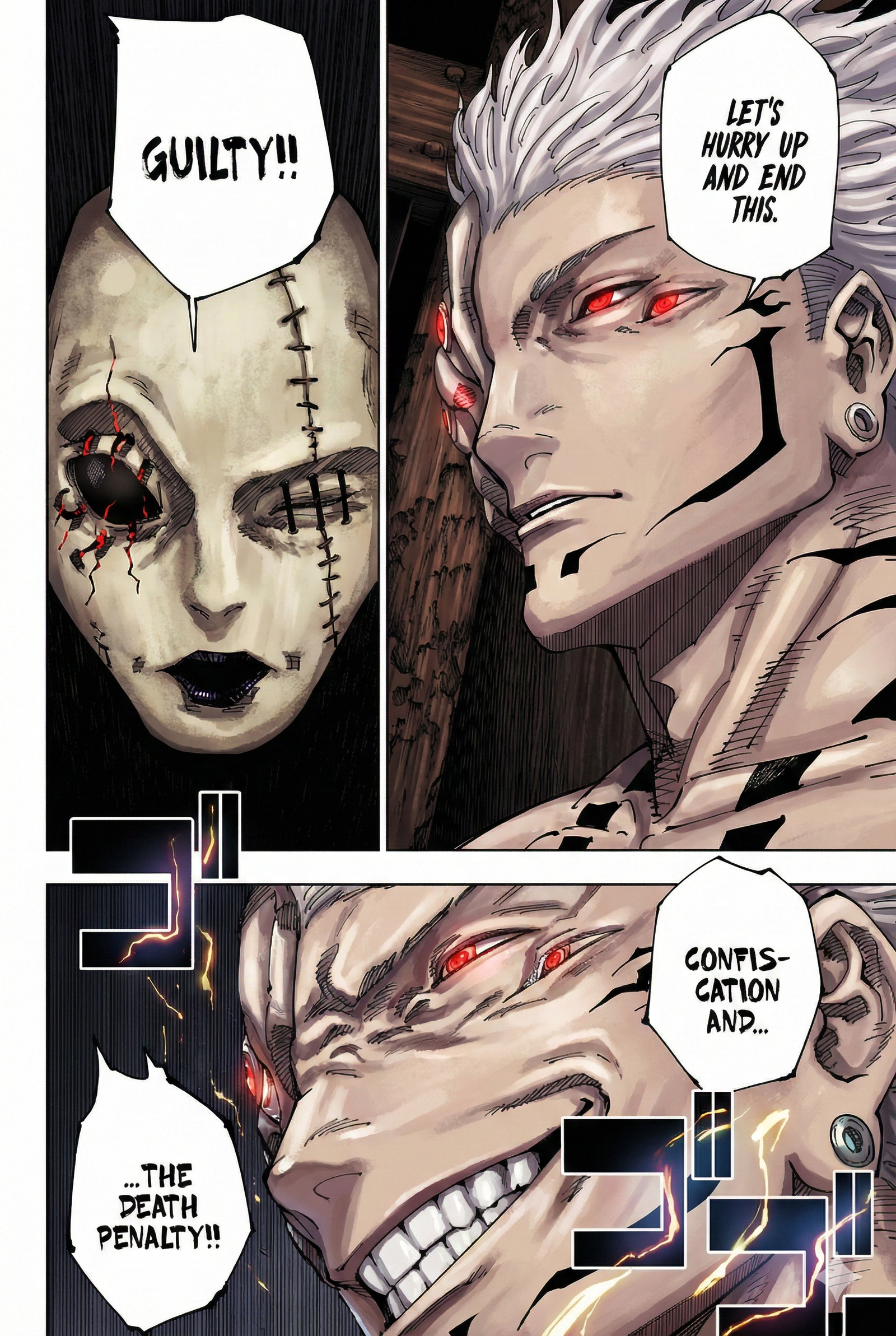 Jujutsu Kaisen Chapter 245 Page 14 - Colored Manga Panel