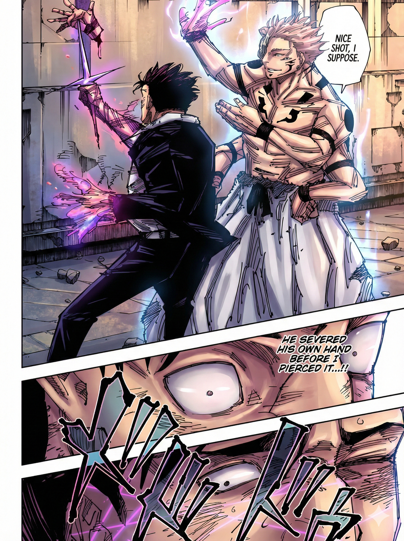 Jujutsu Kaisen Chapter 247 Page 15 - Colored Manga Panel
