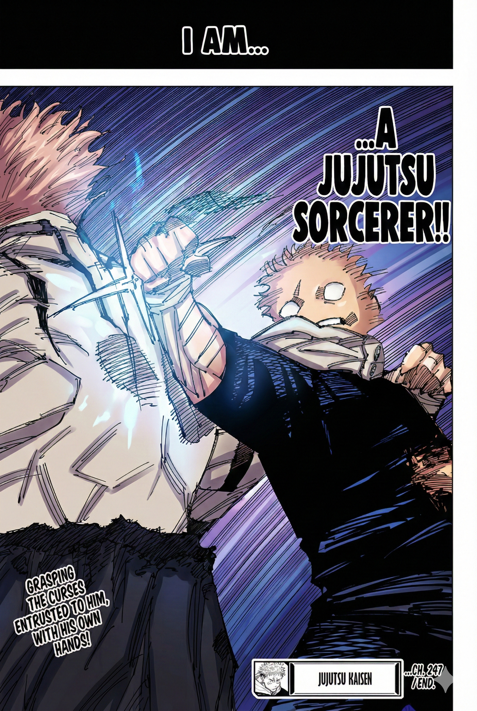 Jujutsu Kaisen Chapter 247 Page 18 - Colored Manga Panel