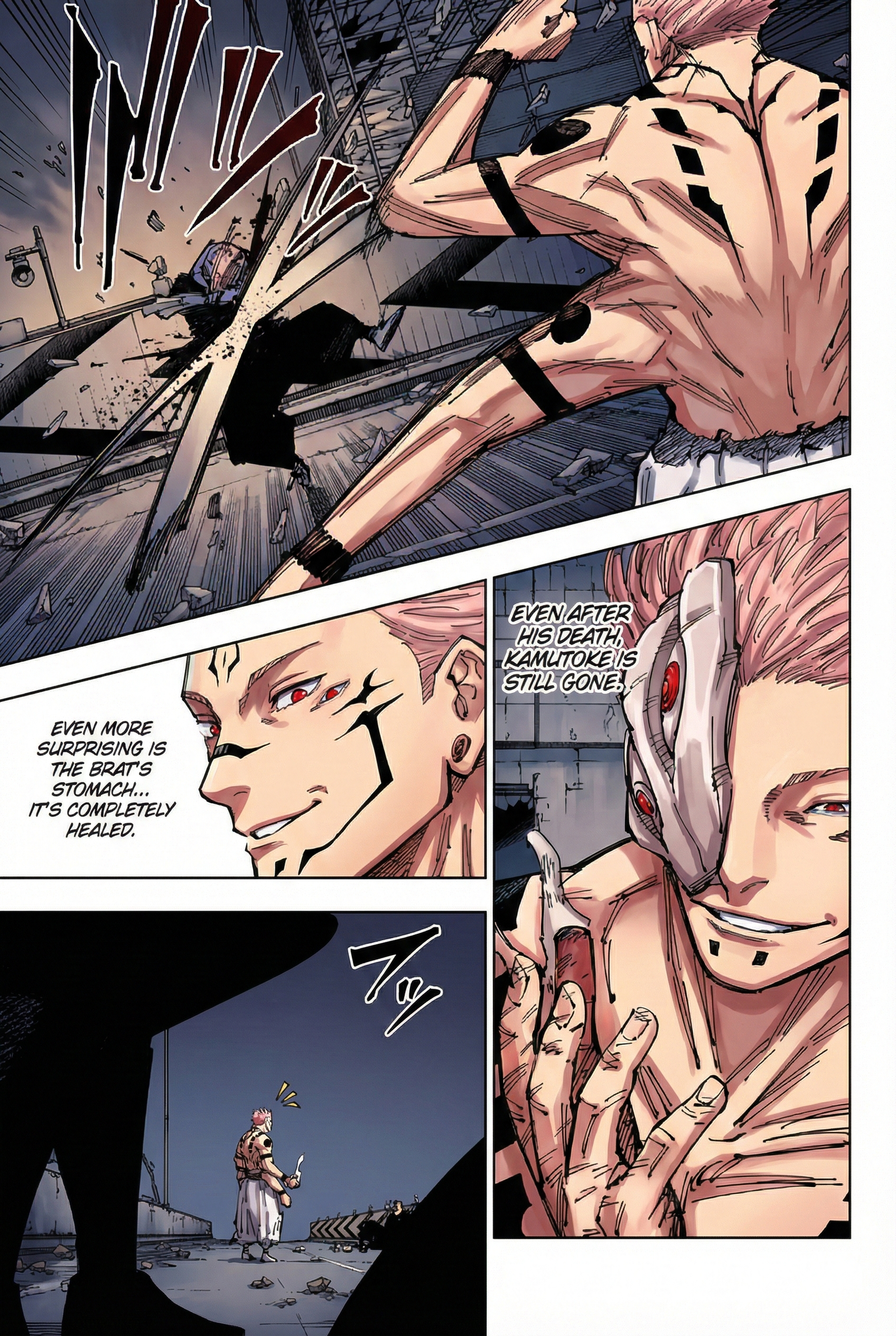 Jujutsu Kaisen Chapter 248 Page 3 - Colored Manga Panel