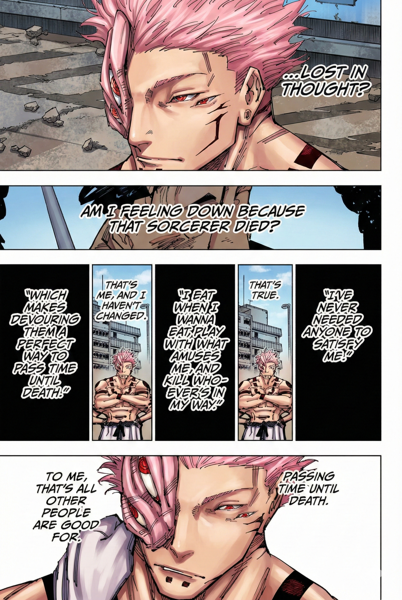 Jujutsu Kaisen Chapter 248 Page 7 - Colored Manga Panel