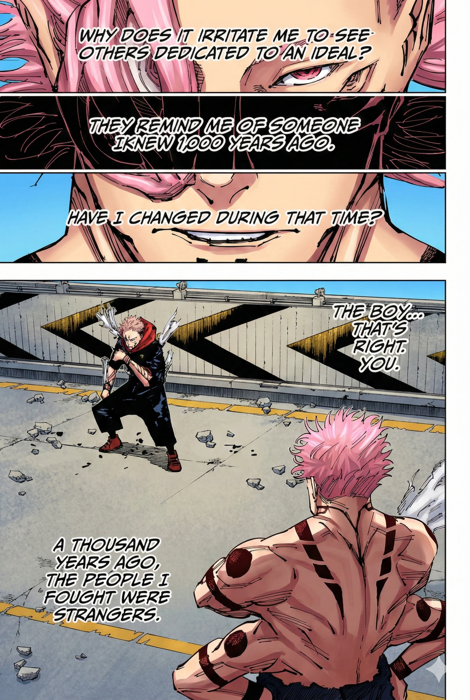 Jujutsu Kaisen Chapter 248 Page 9 - Colored Manga Panel