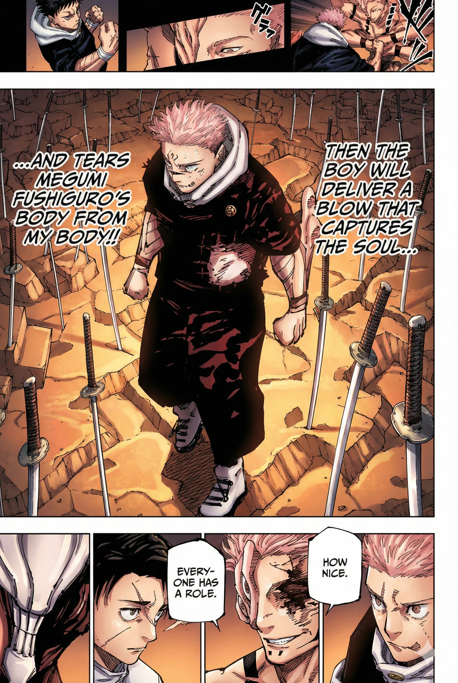 Jujutsu Kaisen Chapter 249 Page 19 - Colored Manga Panel