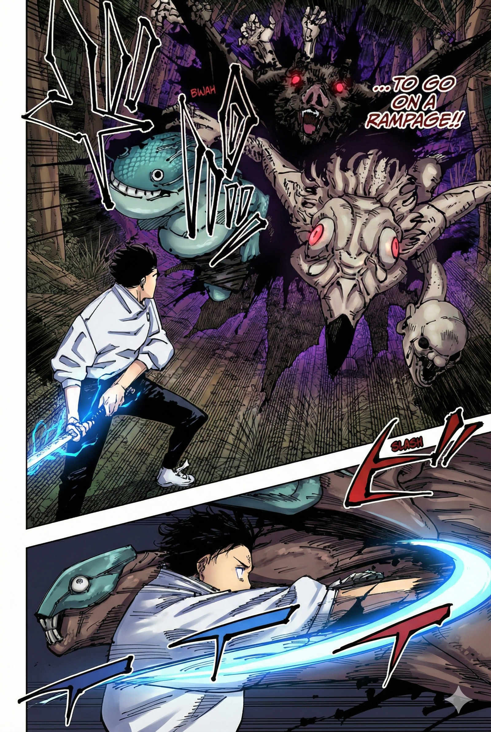 Jujutsu Kaisen Chapter 249 Page 2 - Colored Manga Panel