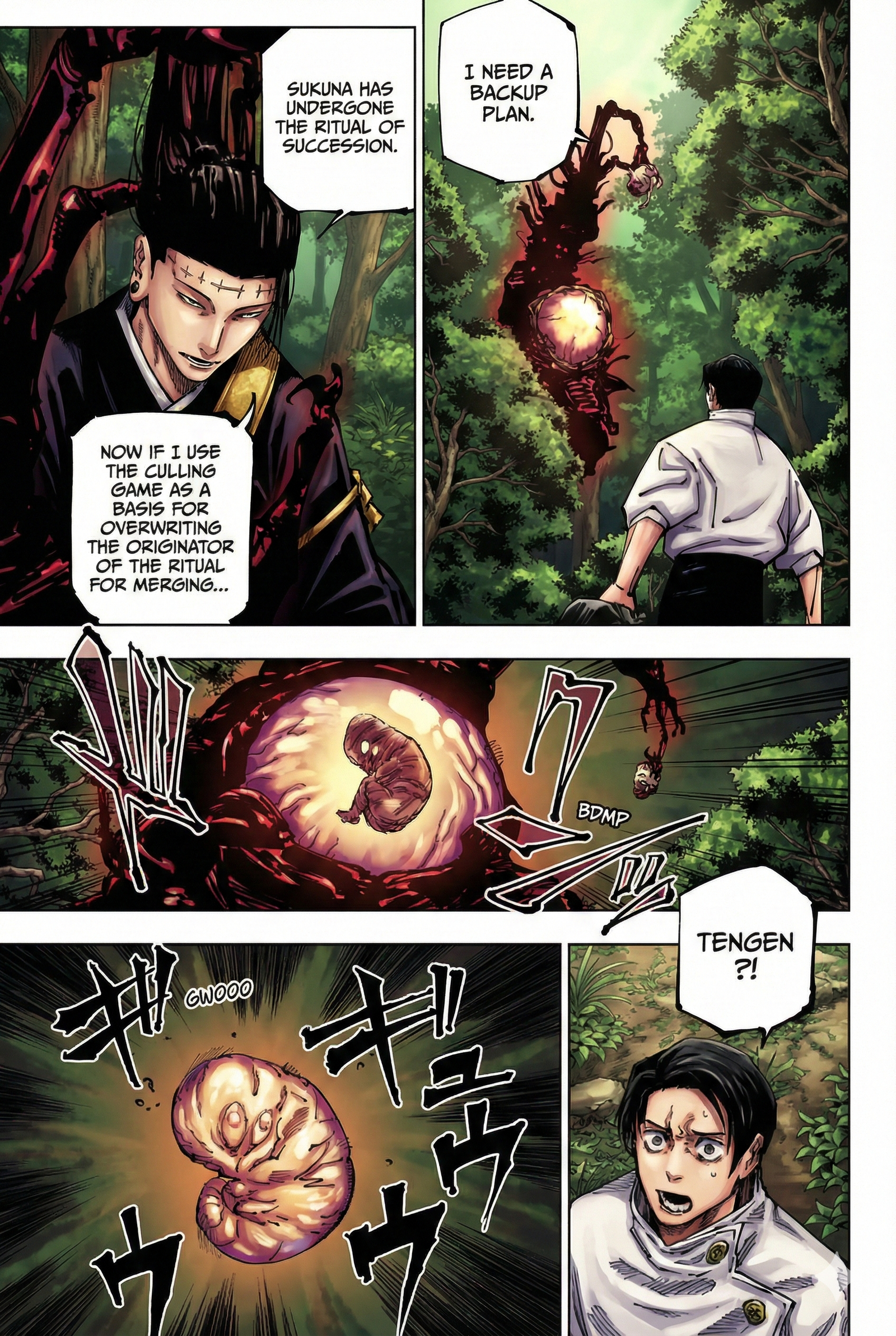 Jujutsu Kaisen Chapter 249 Page 5 - Colored Manga Panel