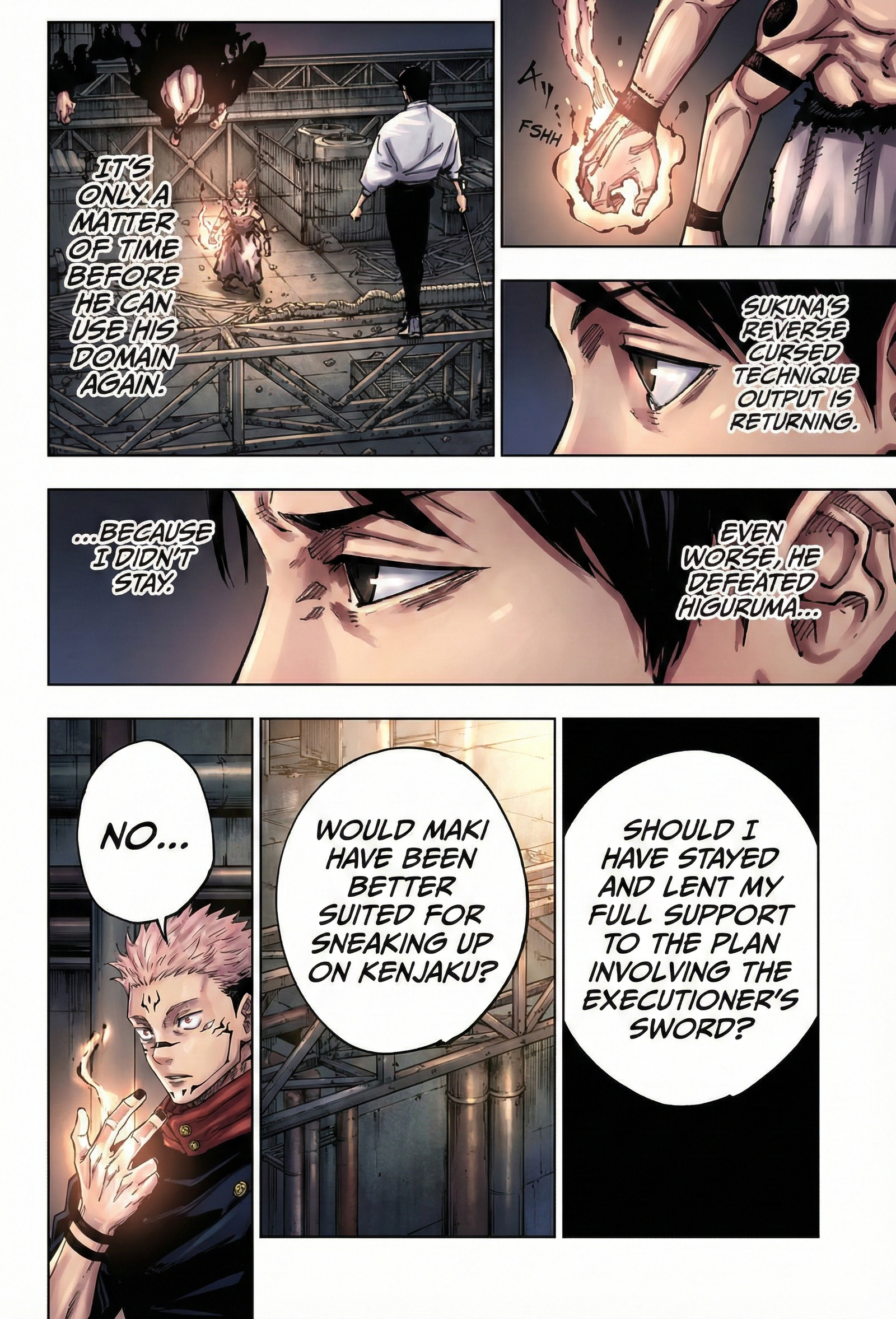 Jujutsu Kaisen Chapter 249 Page 9 - Colored Manga Panel