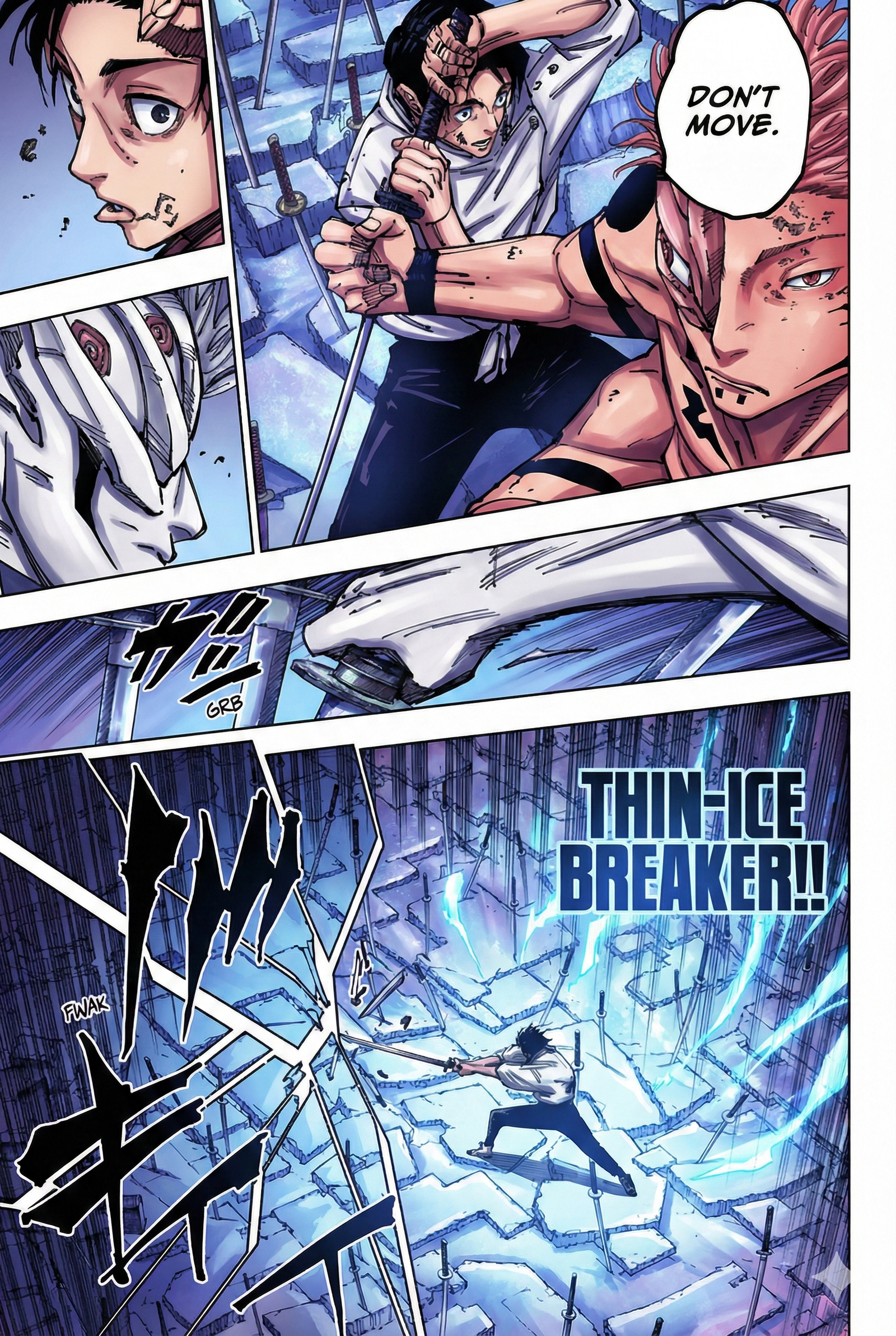 Jujutsu Kaisen Chapter 250 Page 10 - Colored Manga Panel