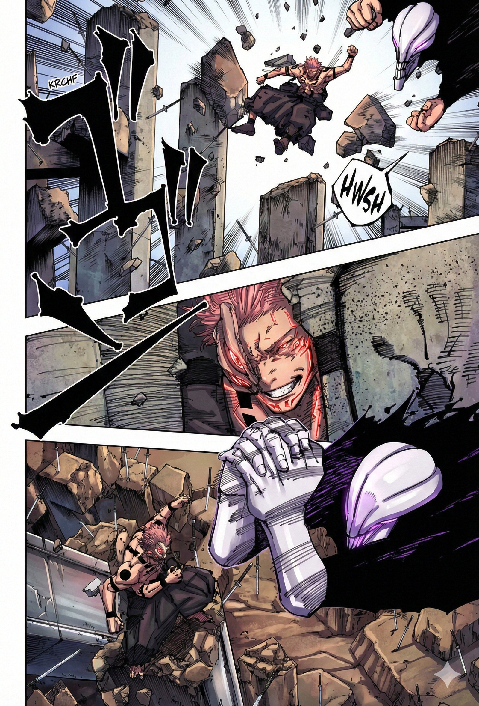 Jujutsu Kaisen Chapter 250 Page 11 - Colored Manga Panel