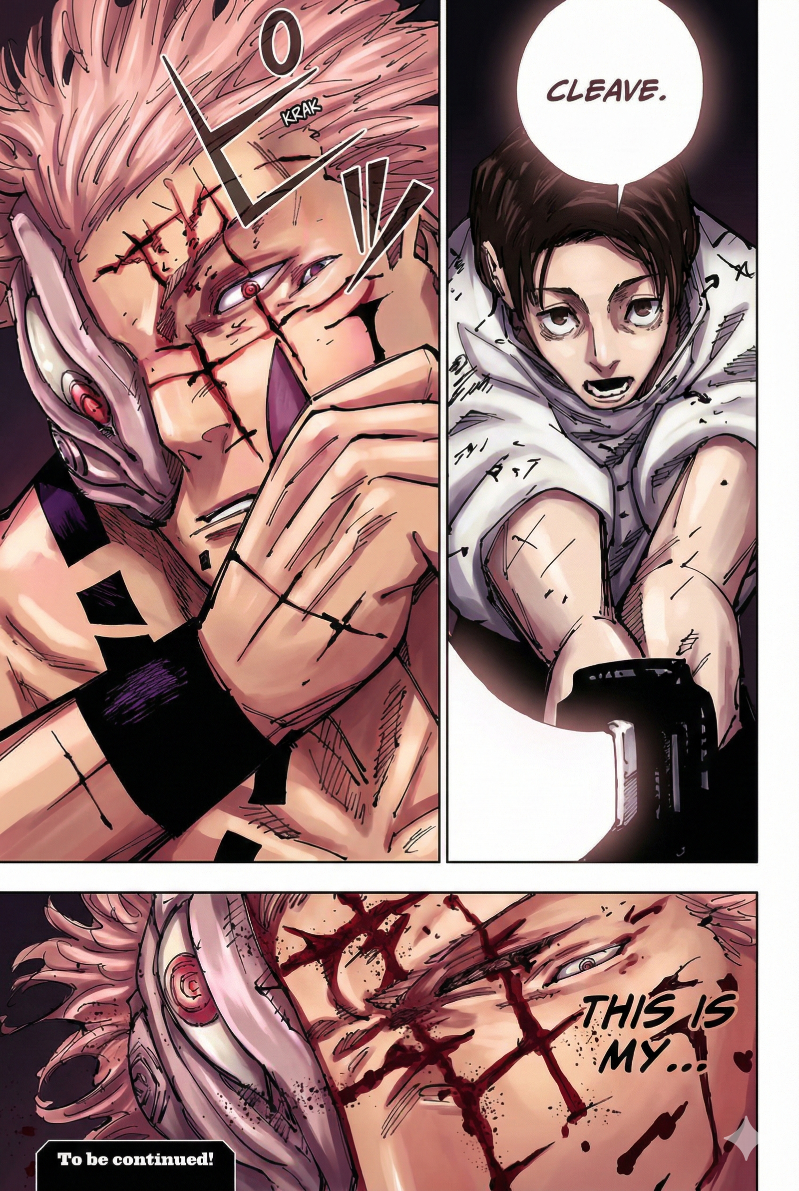 Jujutsu Kaisen Chapter 250 Page 18 - Colored Manga Panel