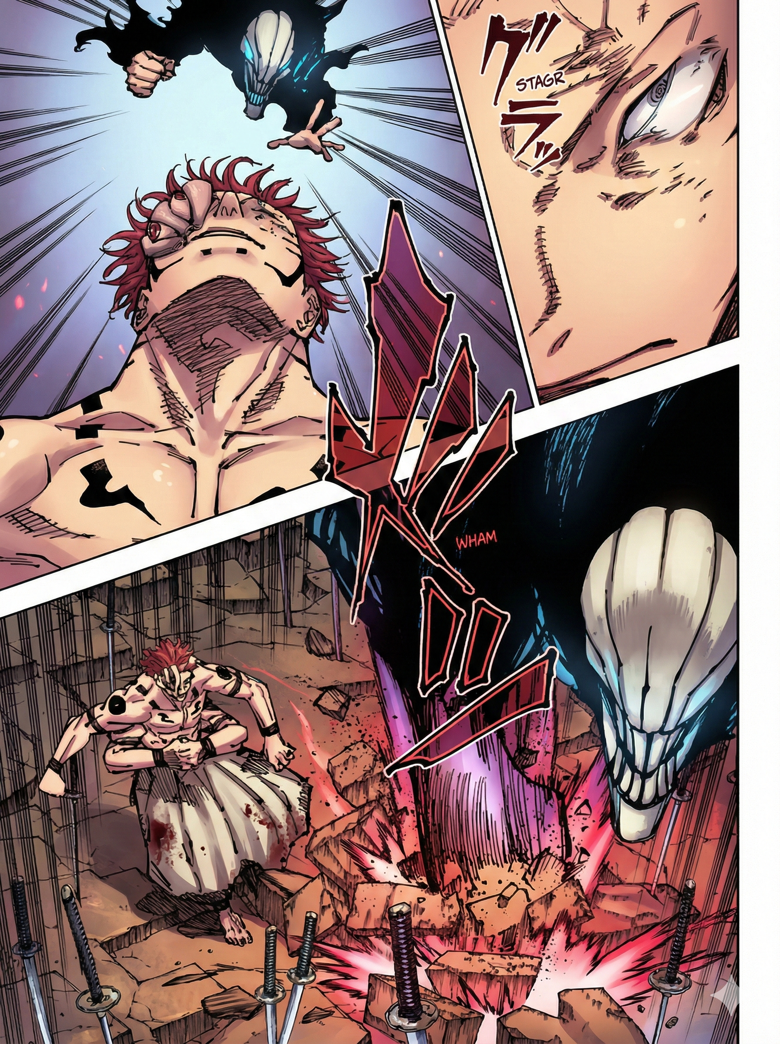 Jujutsu Kaisen Chapter 250 Page 3 - Colored Manga Panel