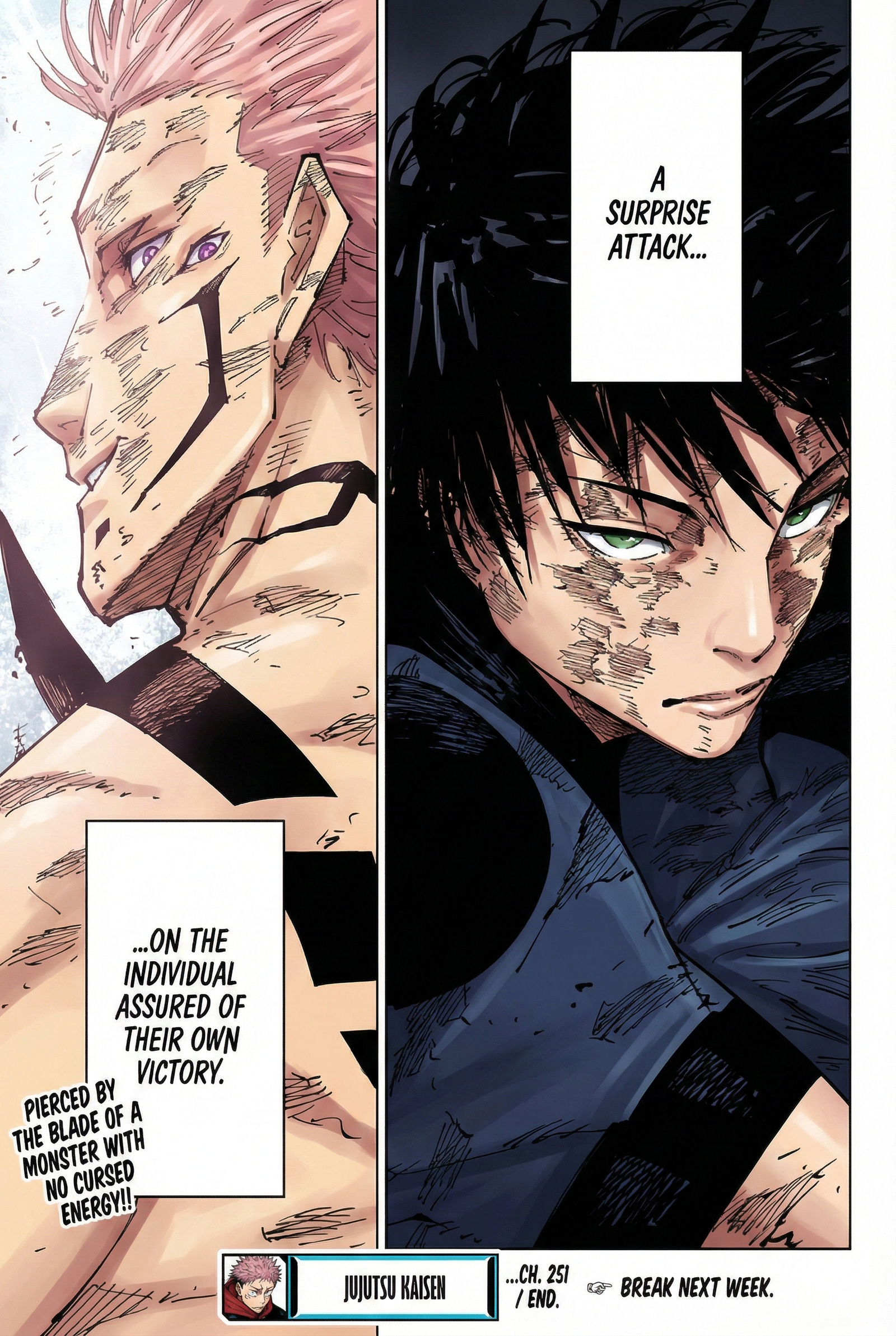 Jujutsu Kaisen Chapter 251 Page 18 - Colored Manga Panel