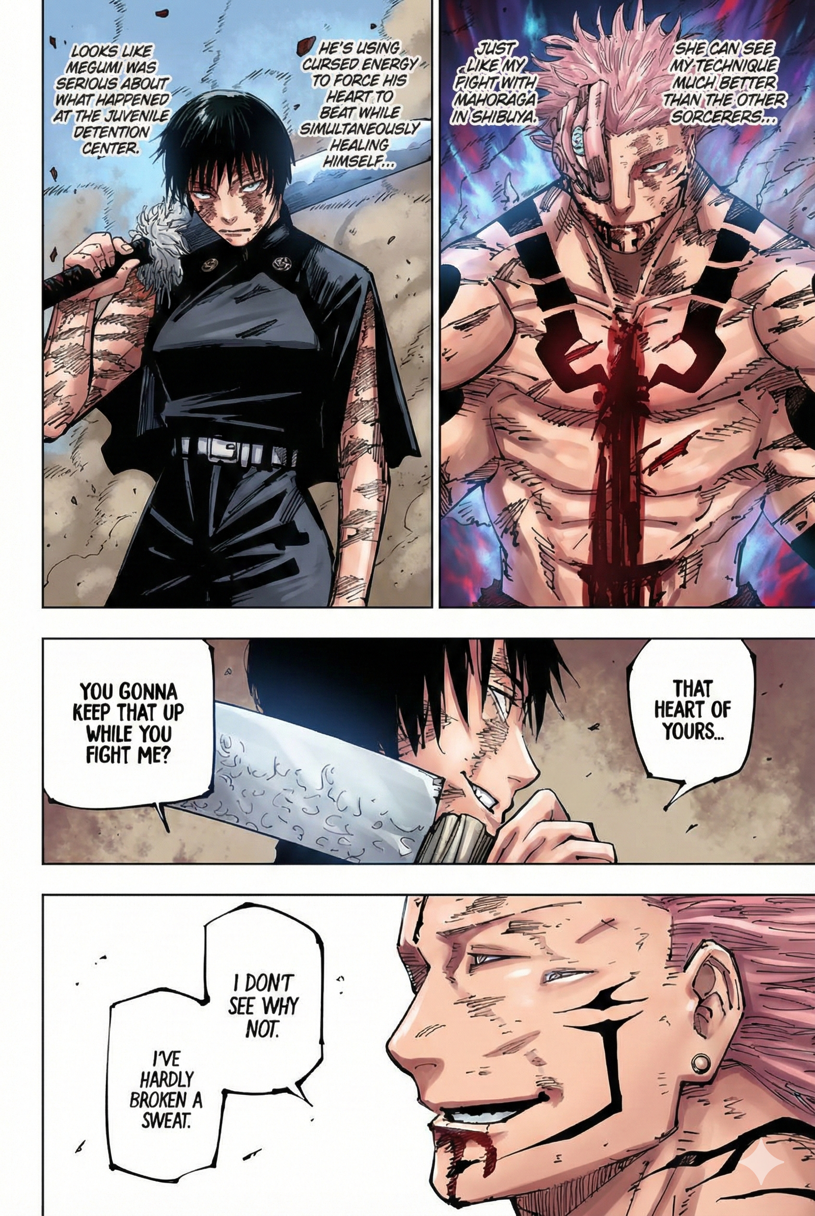 Jujutsu Kaisen Chapter 252 Page 15 - Colored Manga Panel