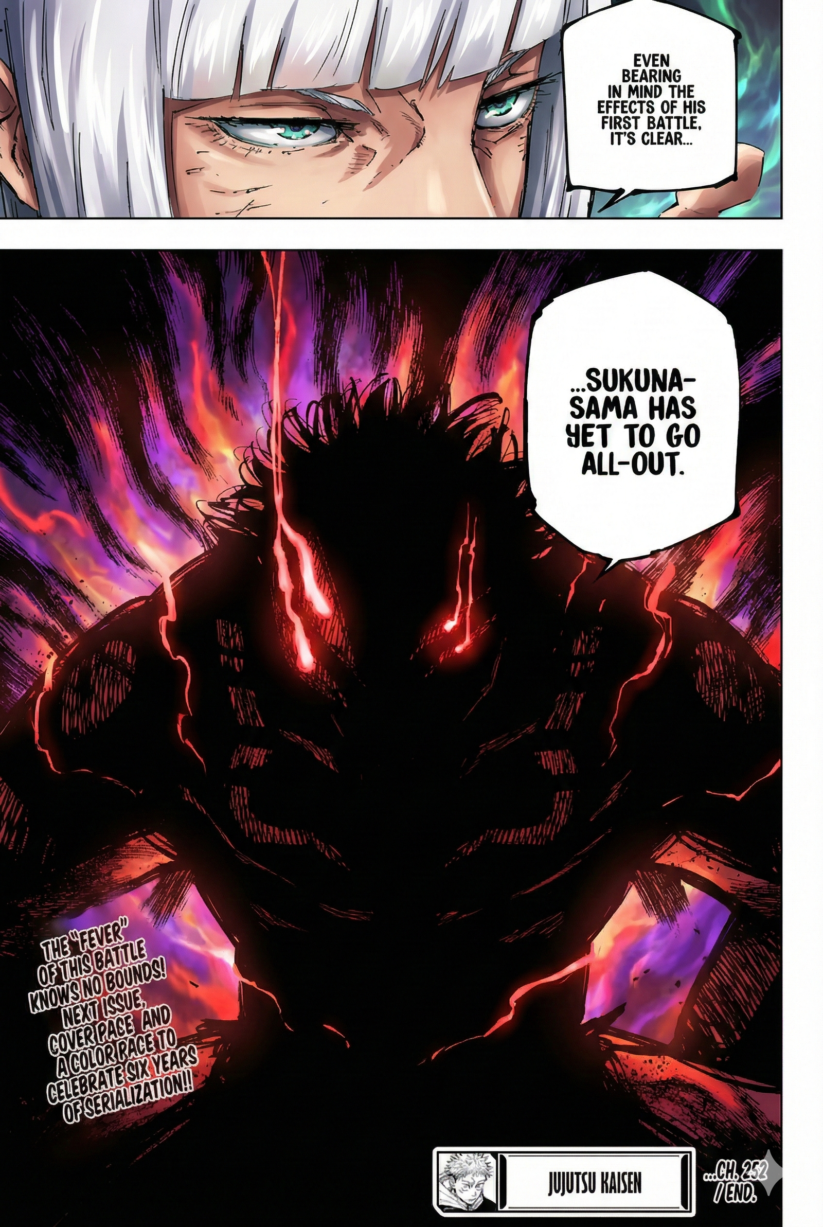 Jujutsu Kaisen Chapter 252 Page 18 - Colored Manga Panel