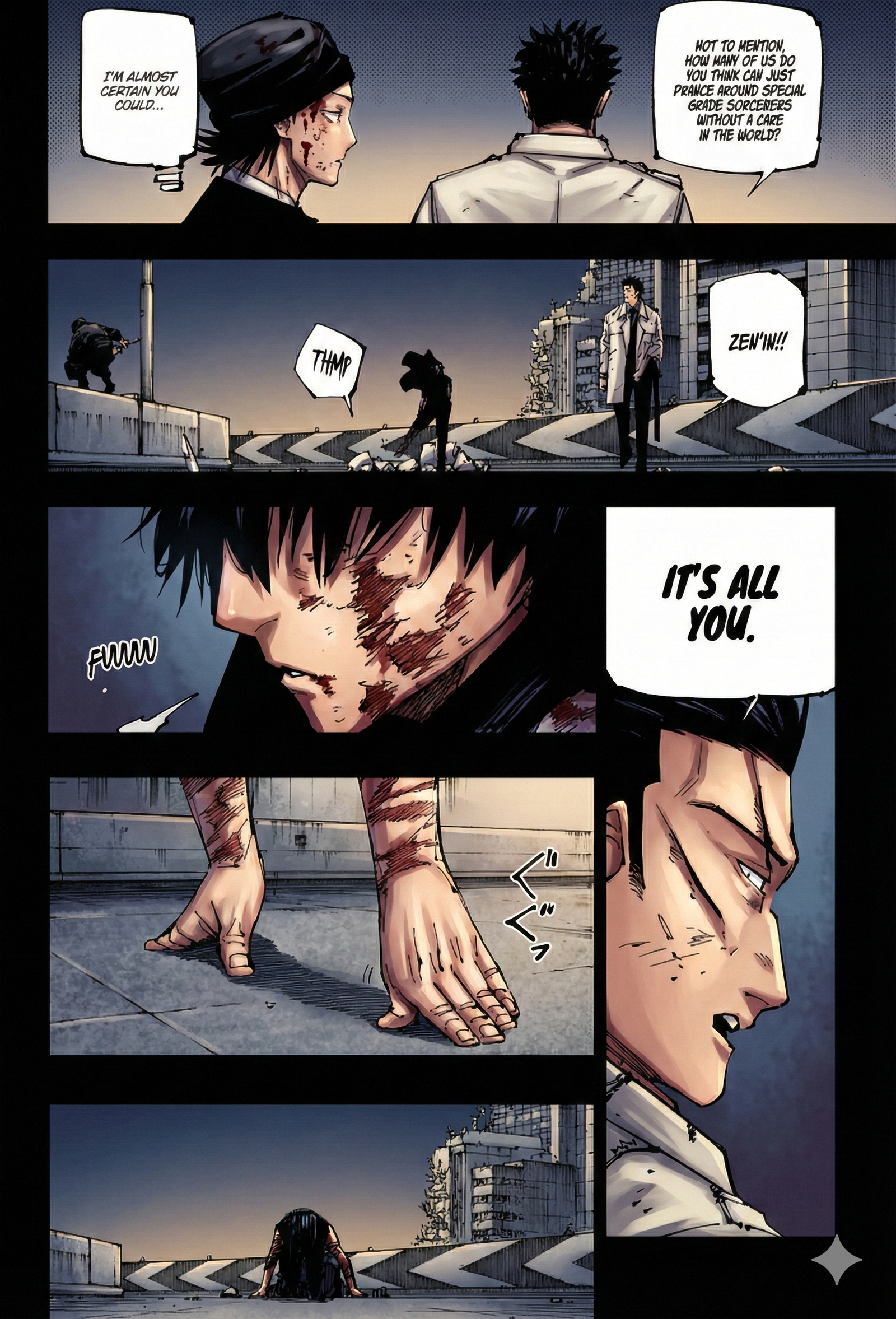 Jujutsu Kaisen Chapter 252 Page 2 - Colored Manga Panel