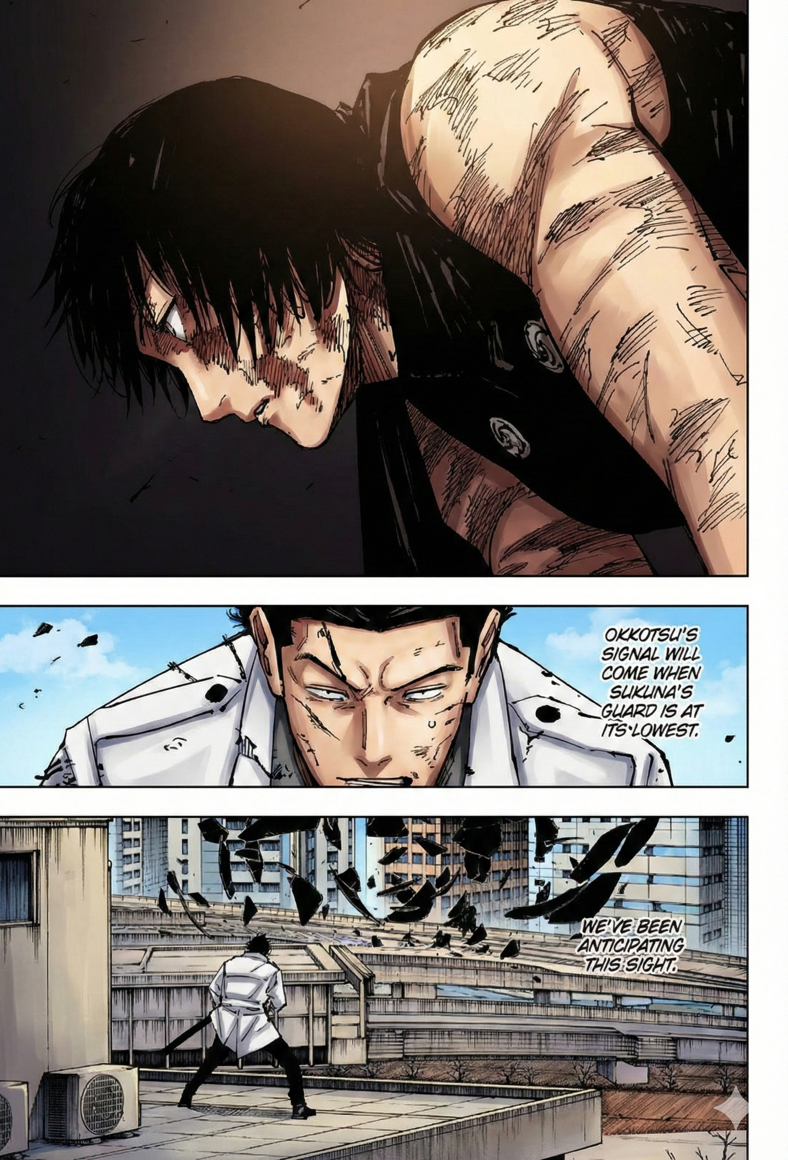 Jujutsu Kaisen Chapter 252 Page 3 - Colored Manga Panel