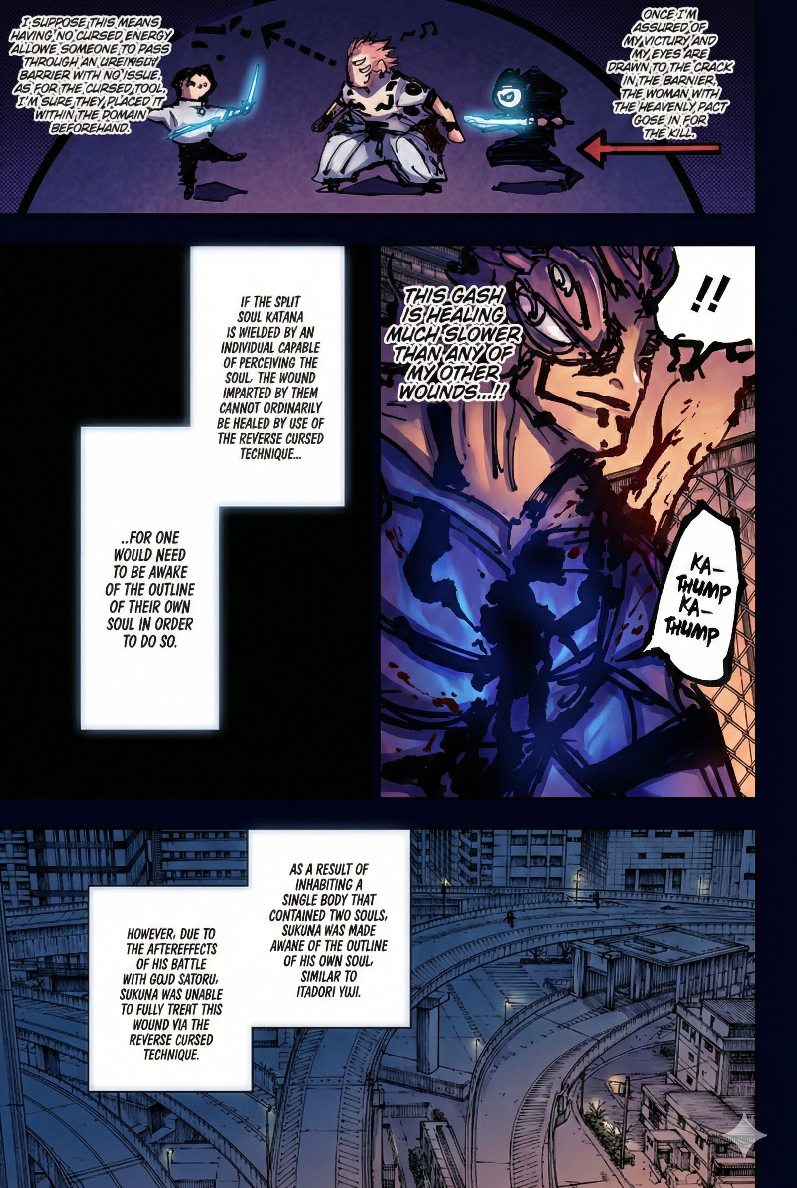 Jujutsu Kaisen Chapter 252 Page 6 - Colored Manga Panel