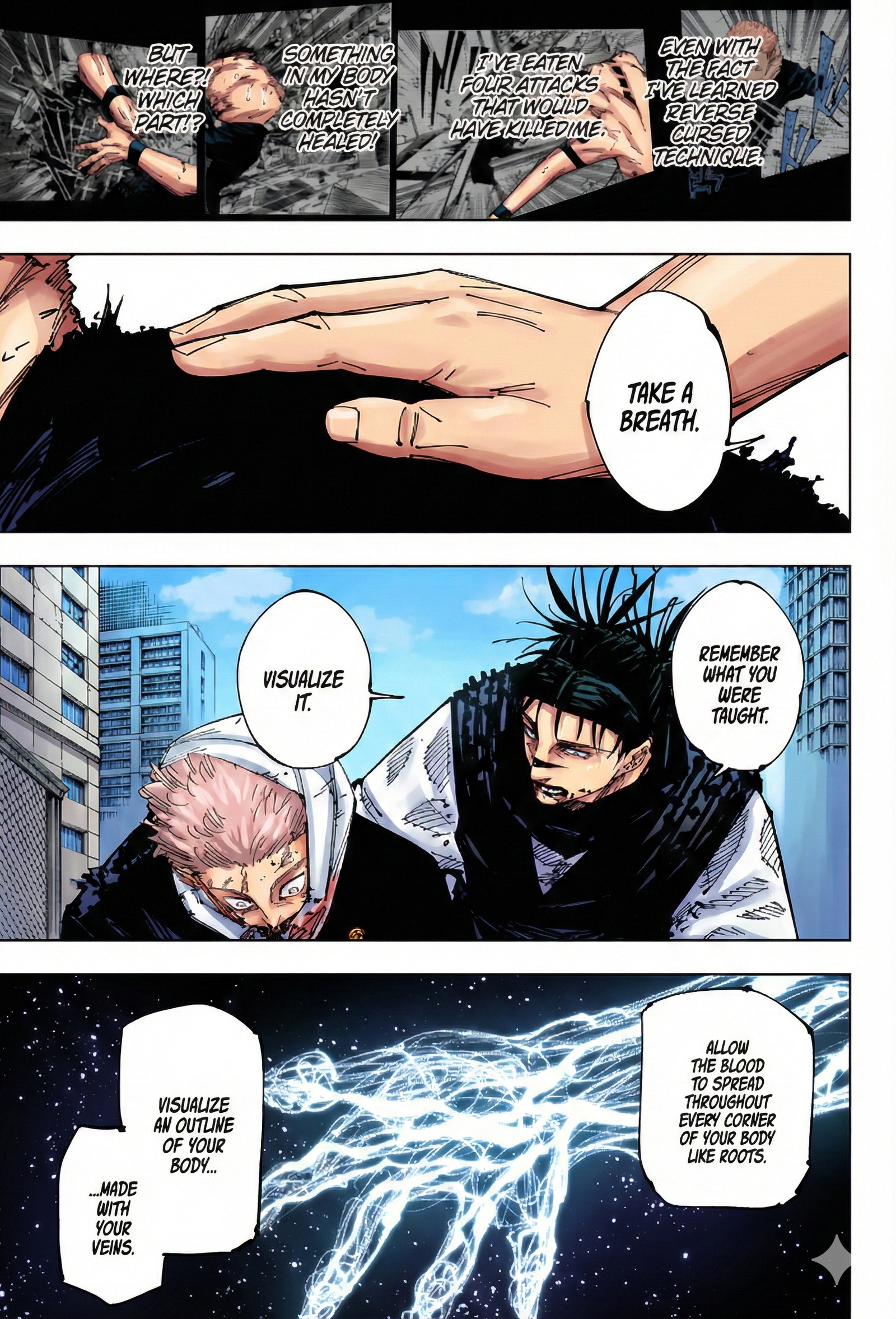 Jujutsu Kaisen Chapter 252 Page 8 - Colored Manga Panel