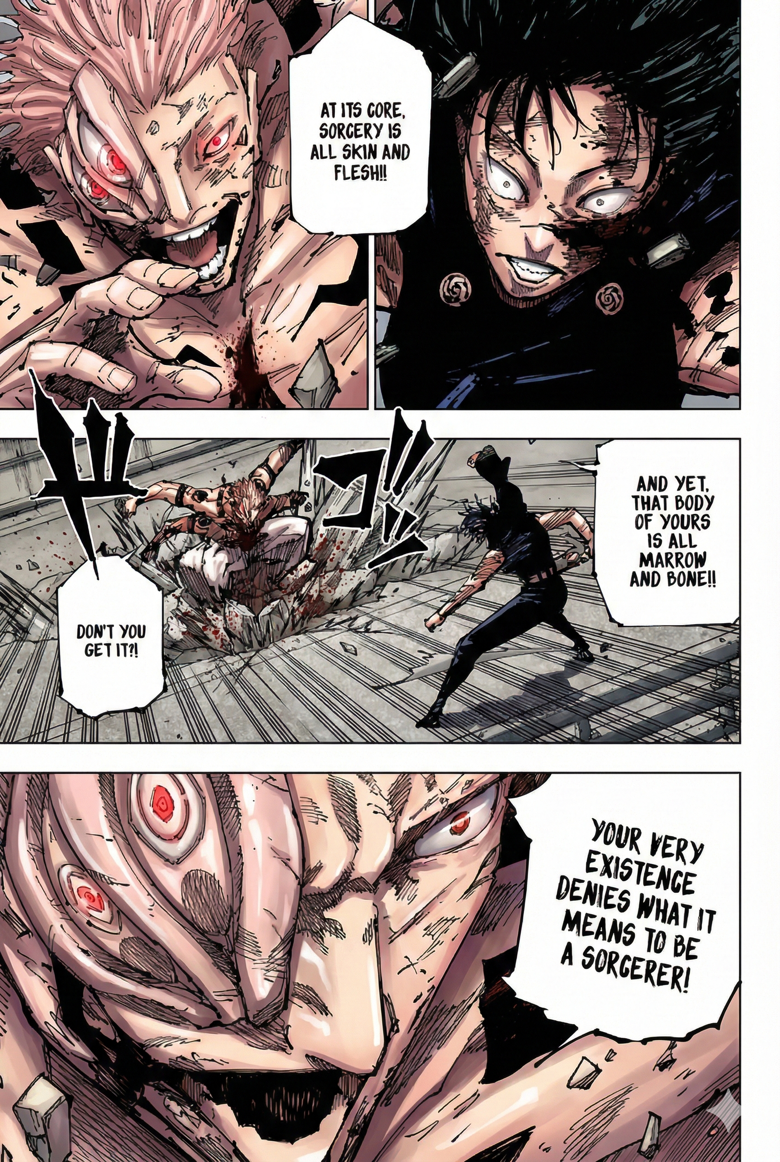 Jujutsu Kaisen Chapter 253 Page 16 - Colored Manga Panel