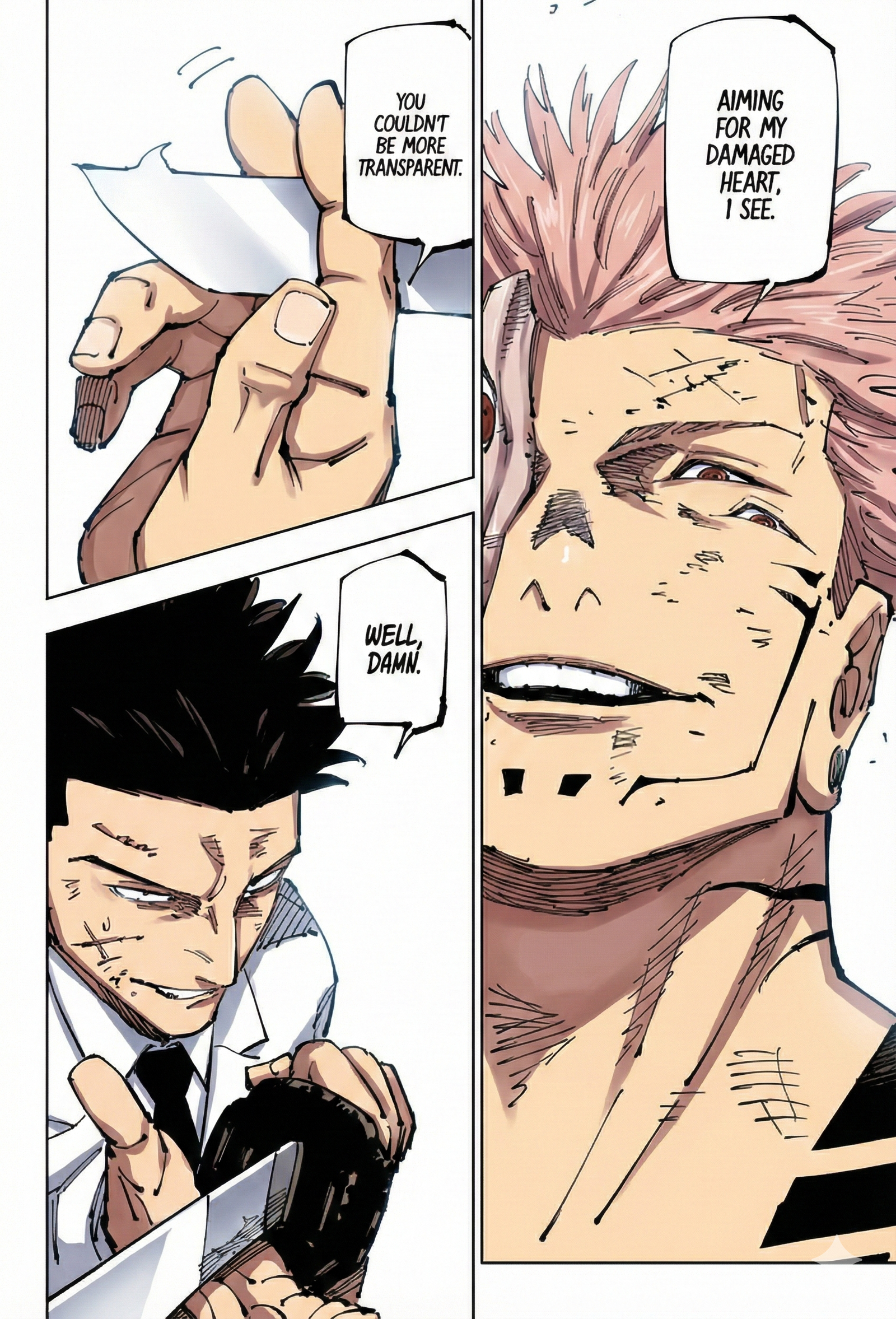 Jujutsu Kaisen Chapter 254 Page 15 - Colored Manga Panel