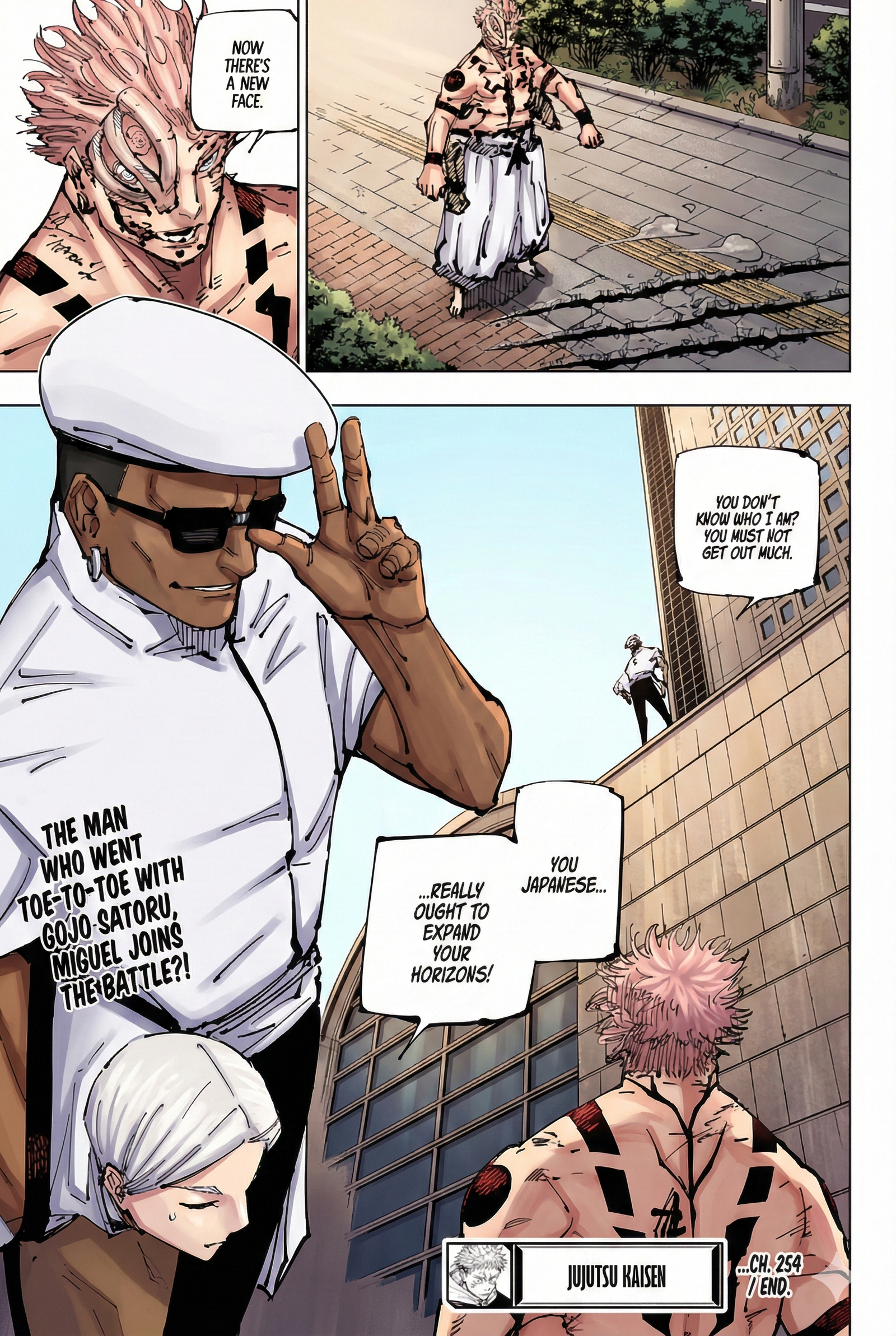 Jujutsu Kaisen Chapter 254 Page 18 - Colored Manga Panel