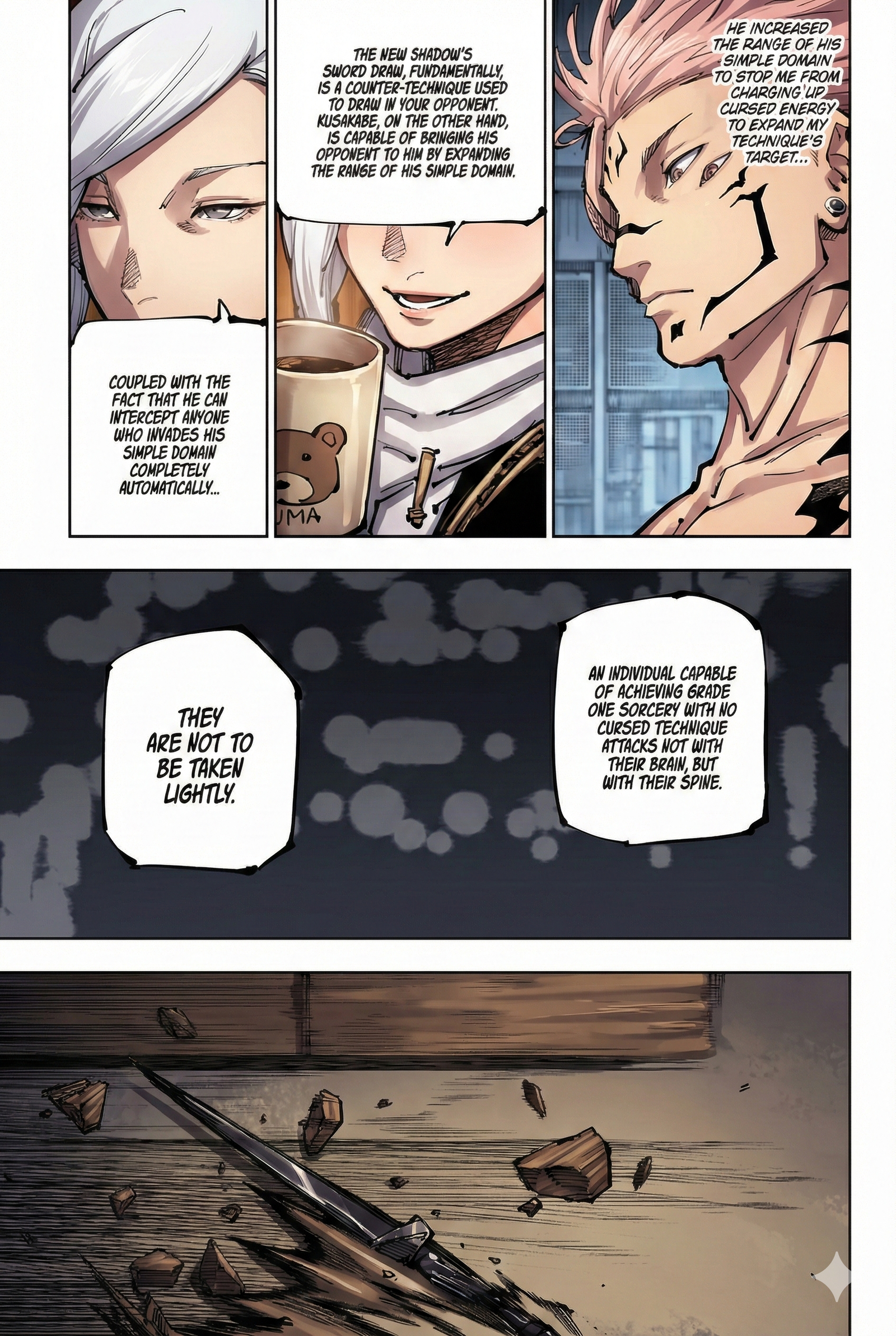 Jujutsu Kaisen Chapter 254 Page 7 - Colored Manga Panel