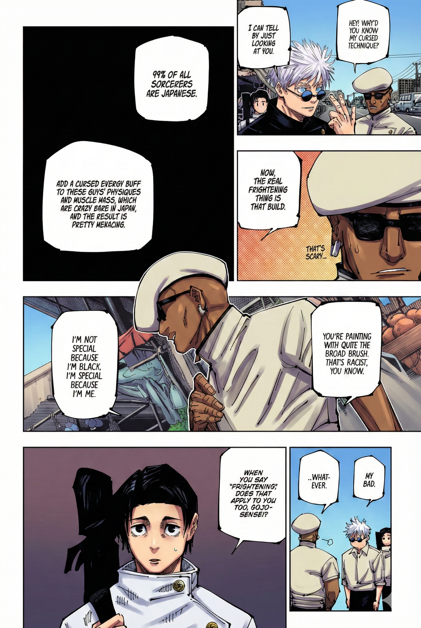 Jujutsu Kaisen Chapter 255 Page 12 - Colored Manga Panel