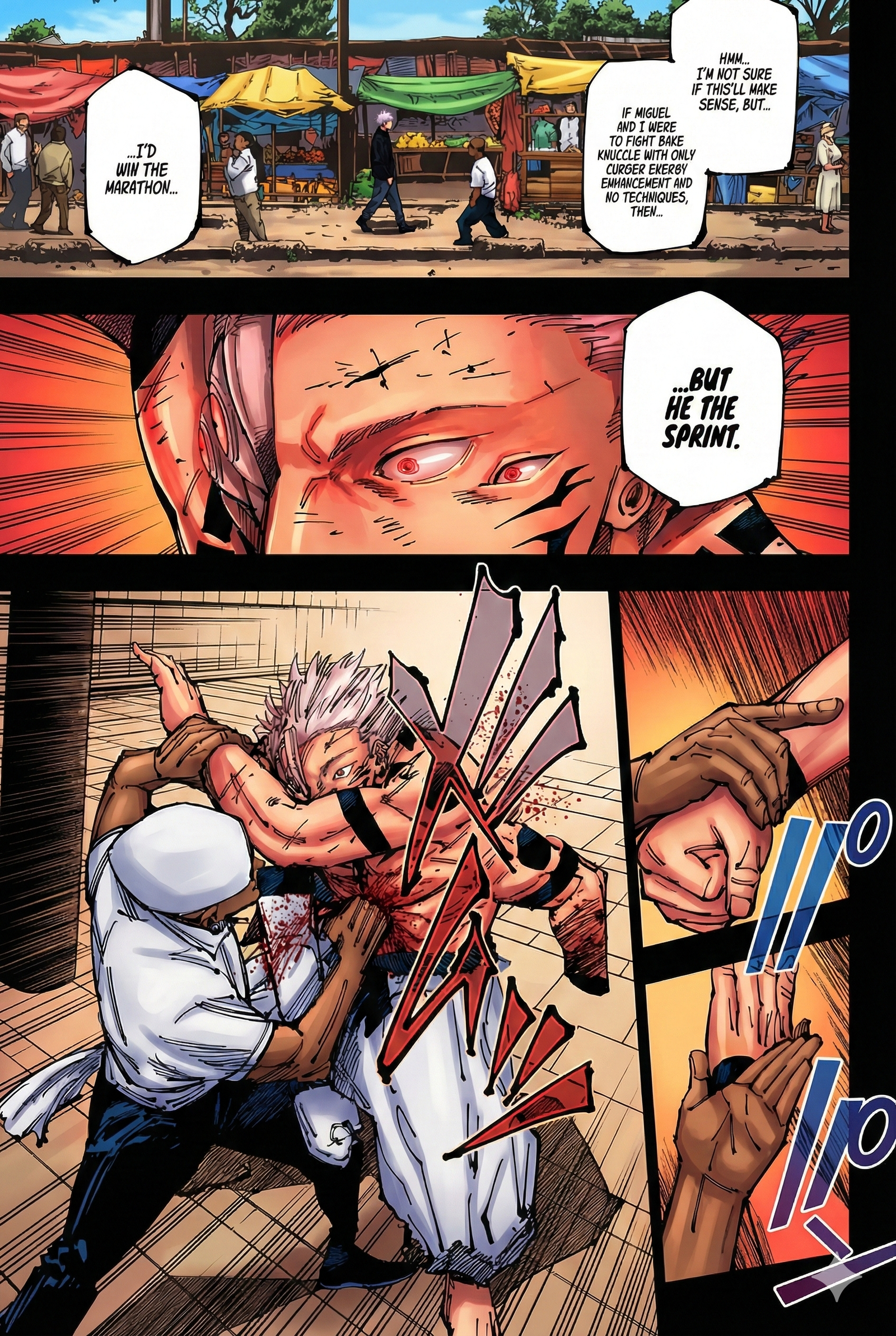 Jujutsu Kaisen Chapter 255 Page 13 - Colored Manga Panel