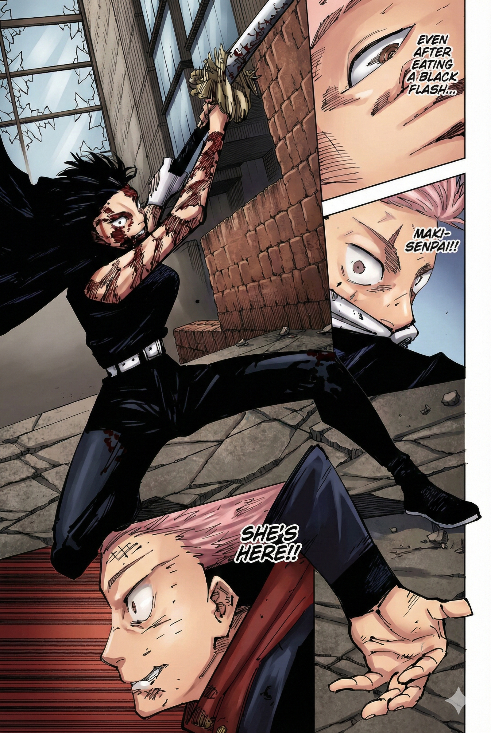 Jujutsu Kaisen Chapter 255 Page 17 - Colored Manga Panel