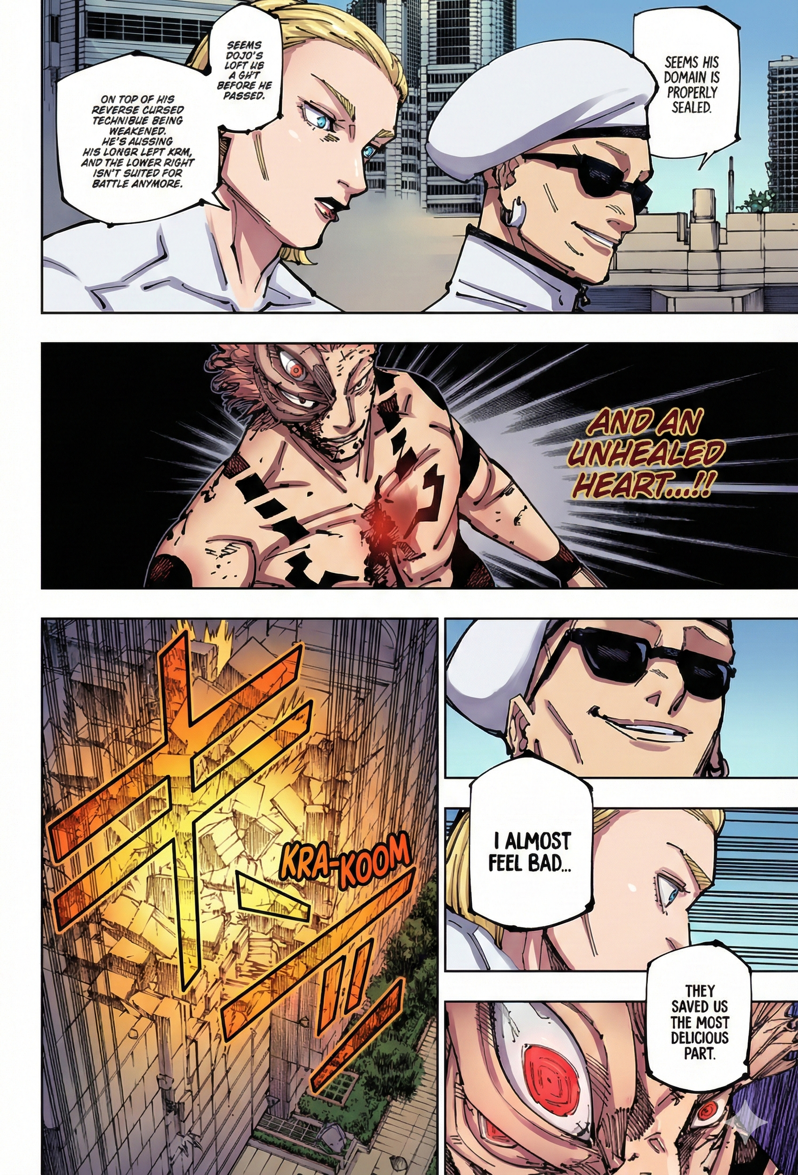 Jujutsu Kaisen Chapter 255 Page 6 - Colored Manga Panel
