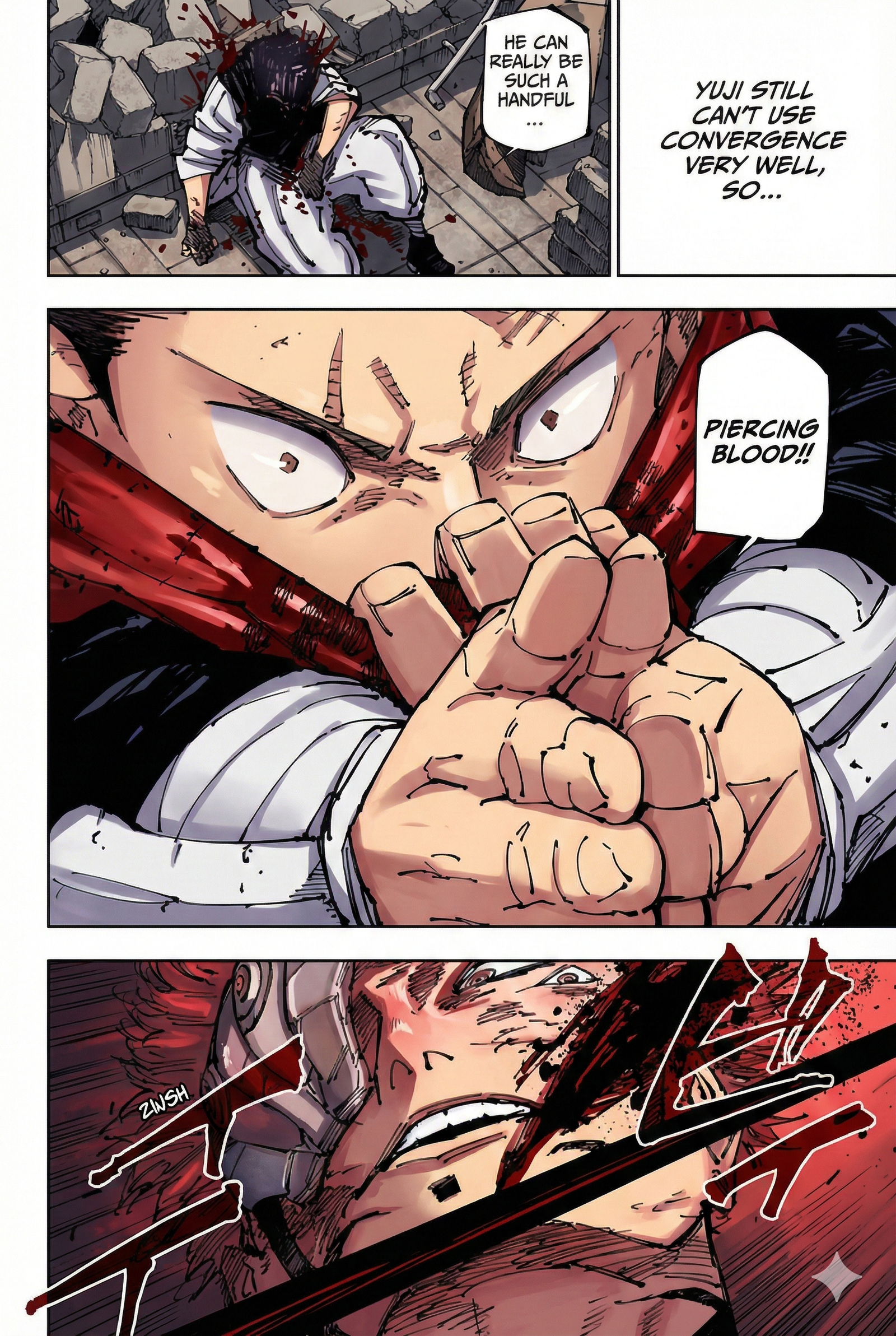 Jujutsu Kaisen Chapter 256 Page 14 - Colored Manga Panel