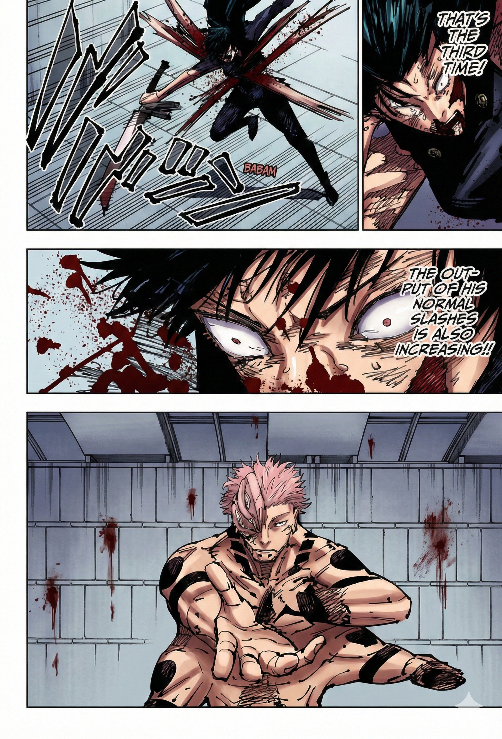 Jujutsu Kaisen Chapter 256 Page 8 - Colored Manga Panel
