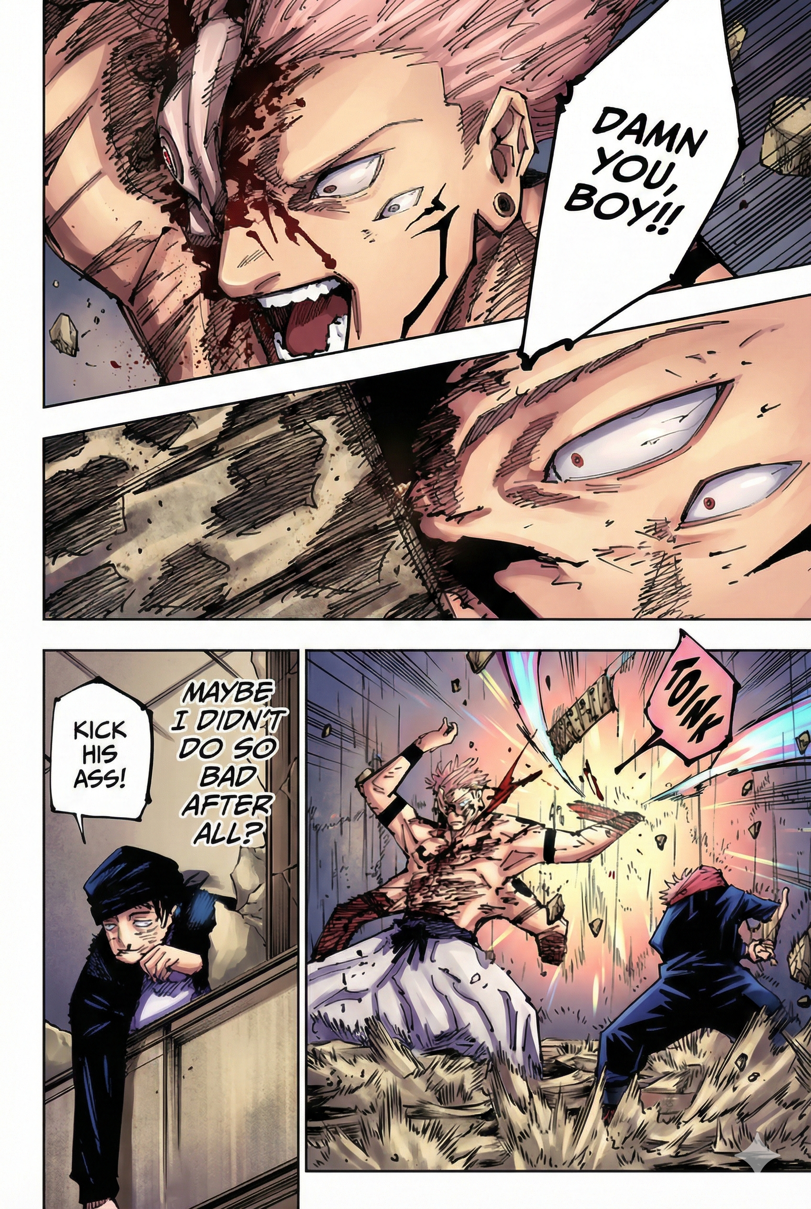 Jujutsu Kaisen Chapter 257 Page 18 - Colored Manga Panel