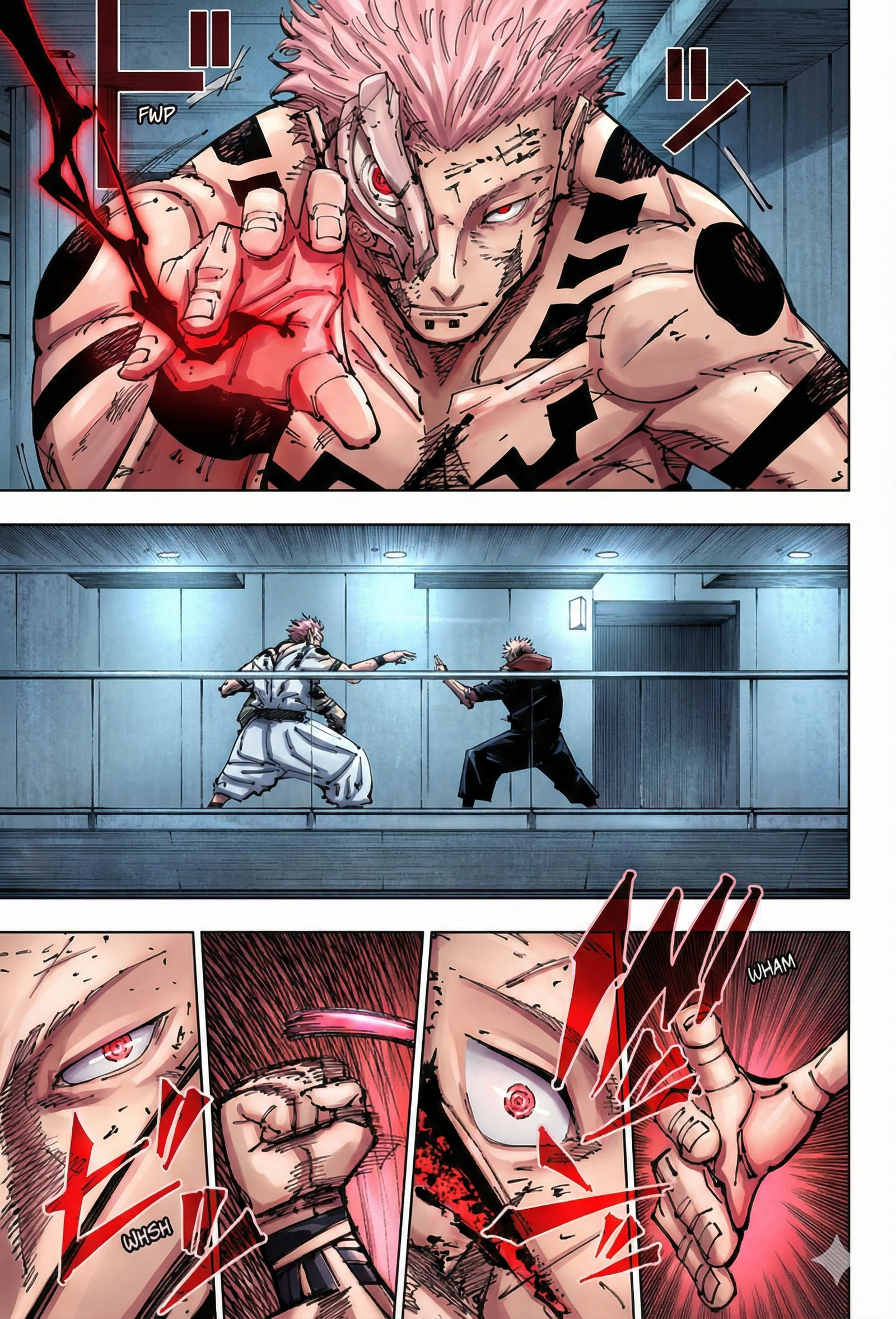 Jujutsu Kaisen Chapter 257 Page 3 - Colored Manga Panel