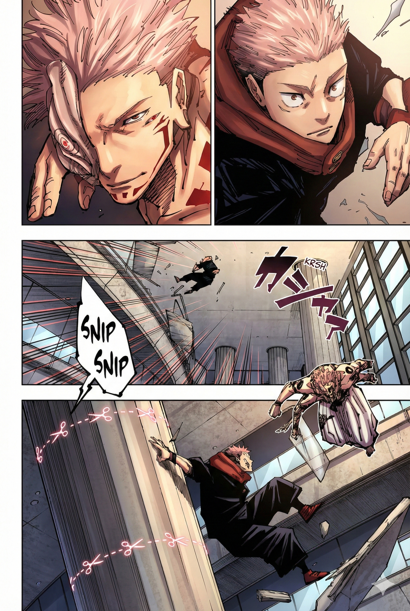 Jujutsu Kaisen Chapter 257 Page 6 - Colored Manga Panel