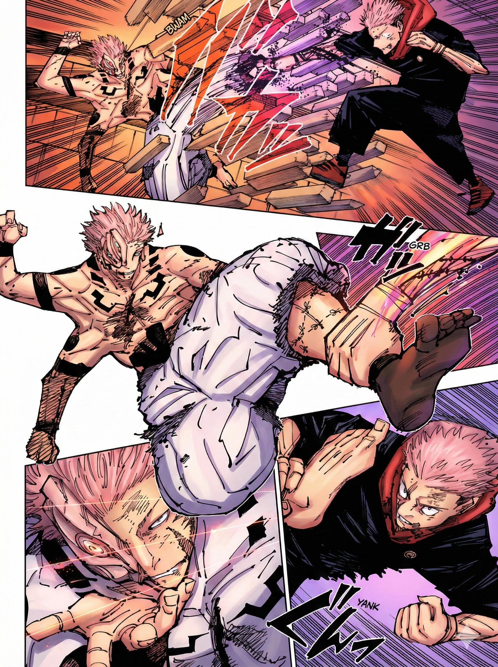 Jujutsu Kaisen Chapter 257 Page 8 - Colored Manga Panel